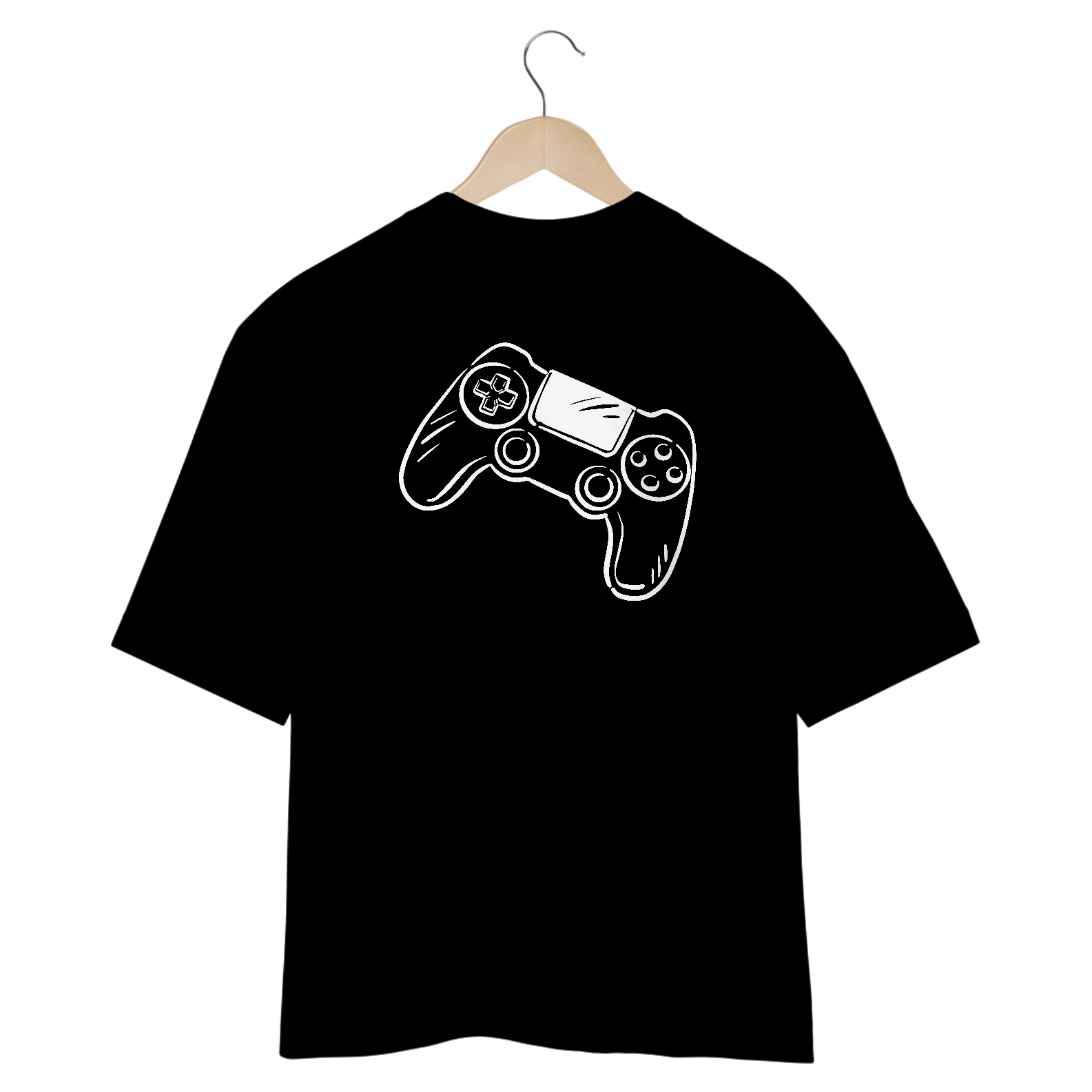 [Oversized] Camiseta Gamer Control