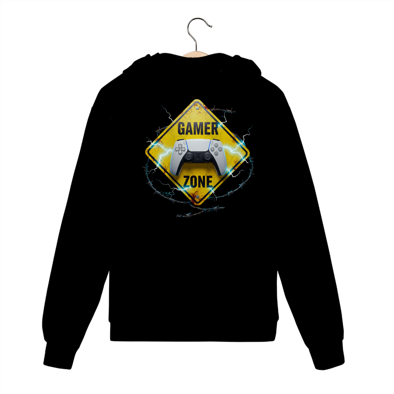 [Quality] Moletom com Zíper Gamer Zone