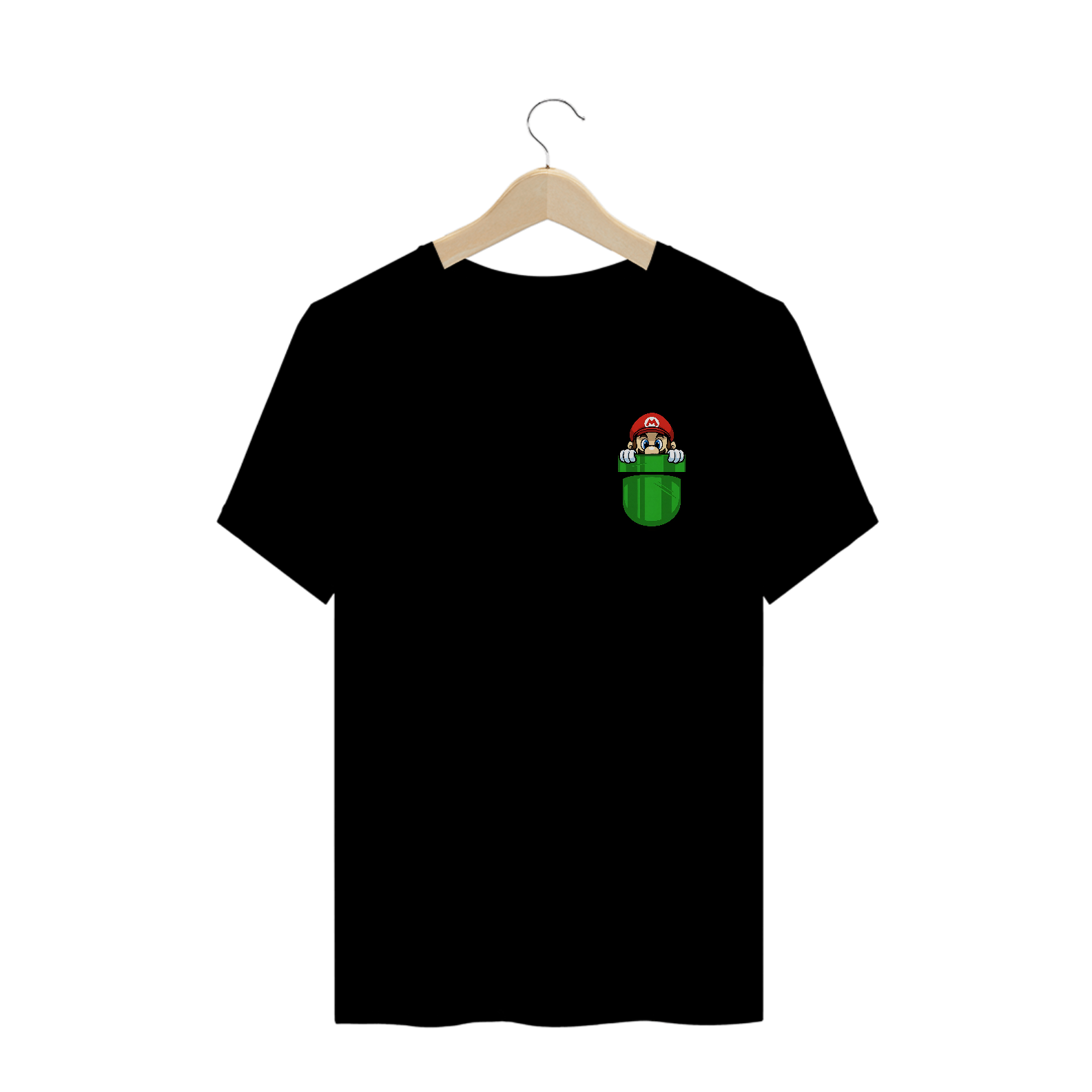 [Plus Size] Camiseta Super Mário no Bolso