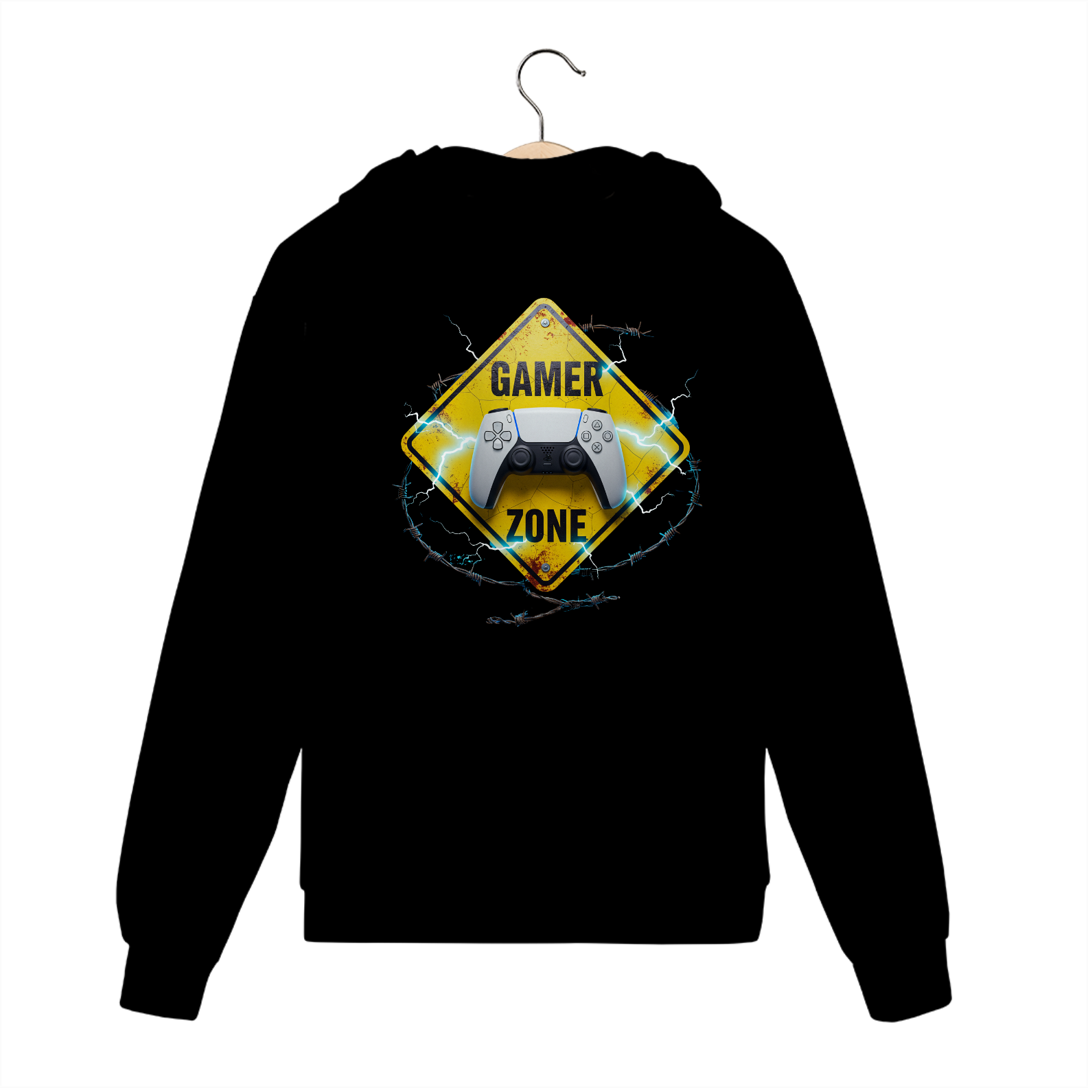 [Premium] Moletom com Zíper Gamer Zone