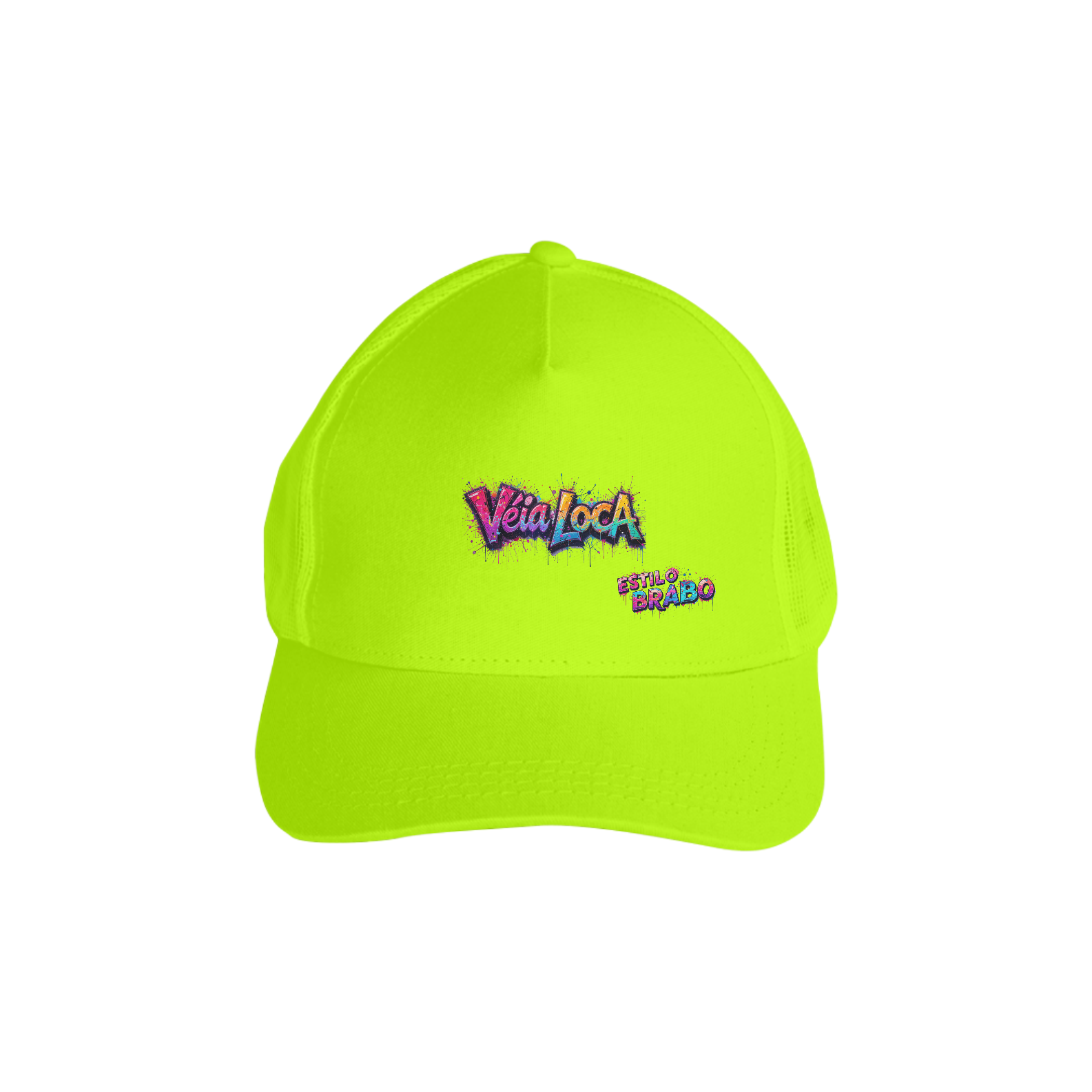 [PREMIUM] Boné Véia Loca Estilo Brabo (C/Tela)