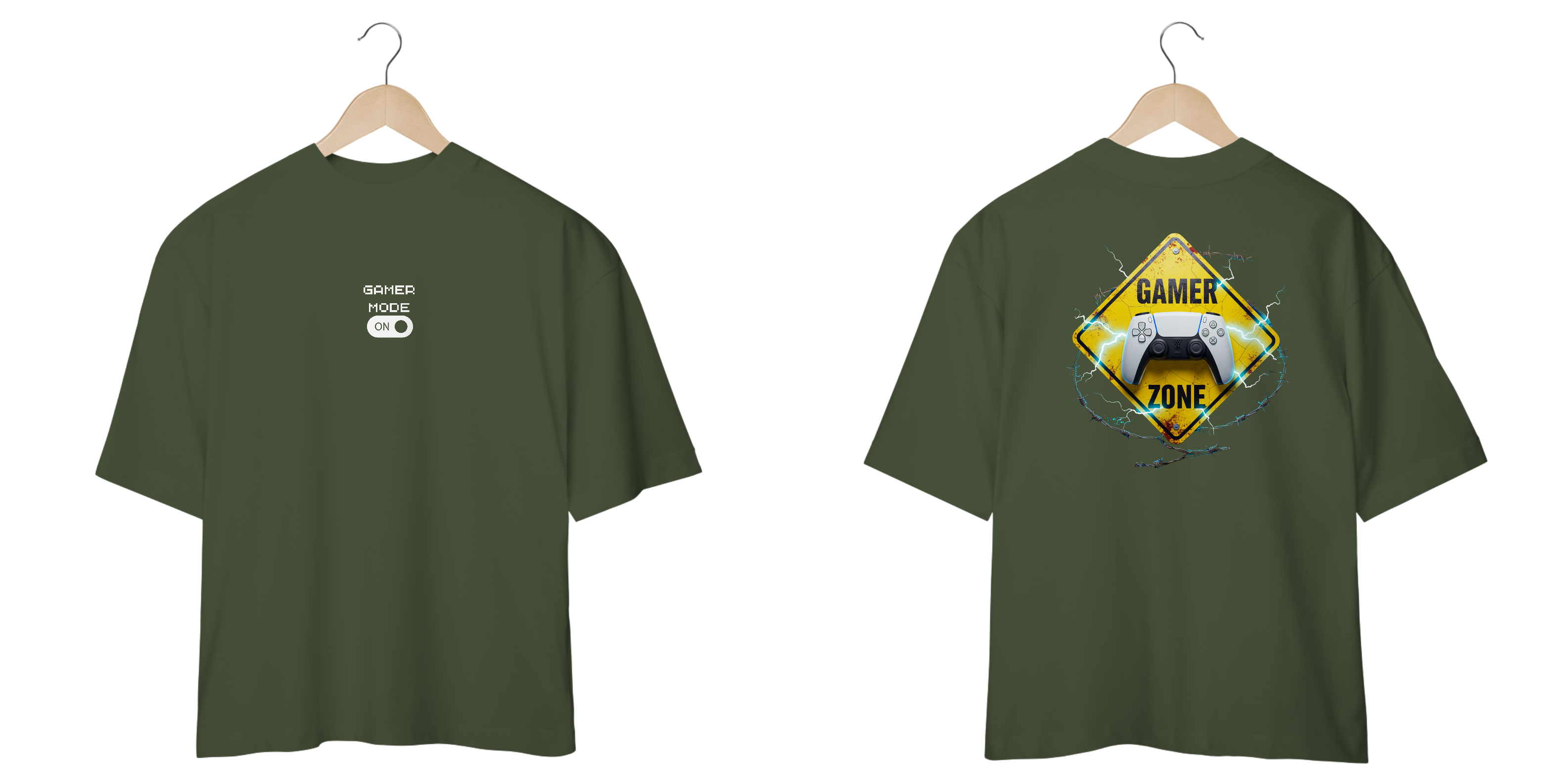 [Oversized] Camiseta Oversized Game Zone – Game On