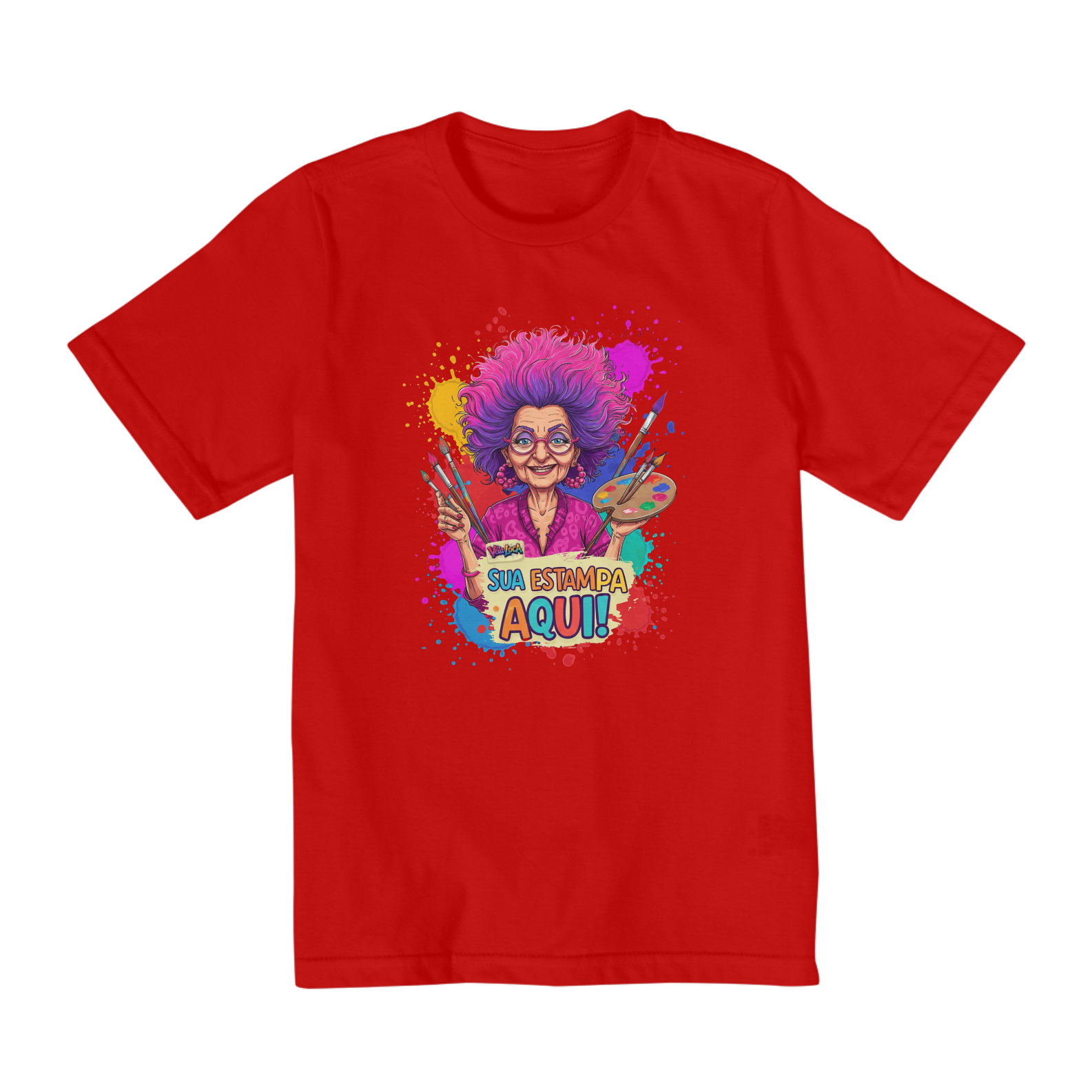 [PERSONALIZÁVEL] Camiseta Infantil Quality - 10 a 14 anos