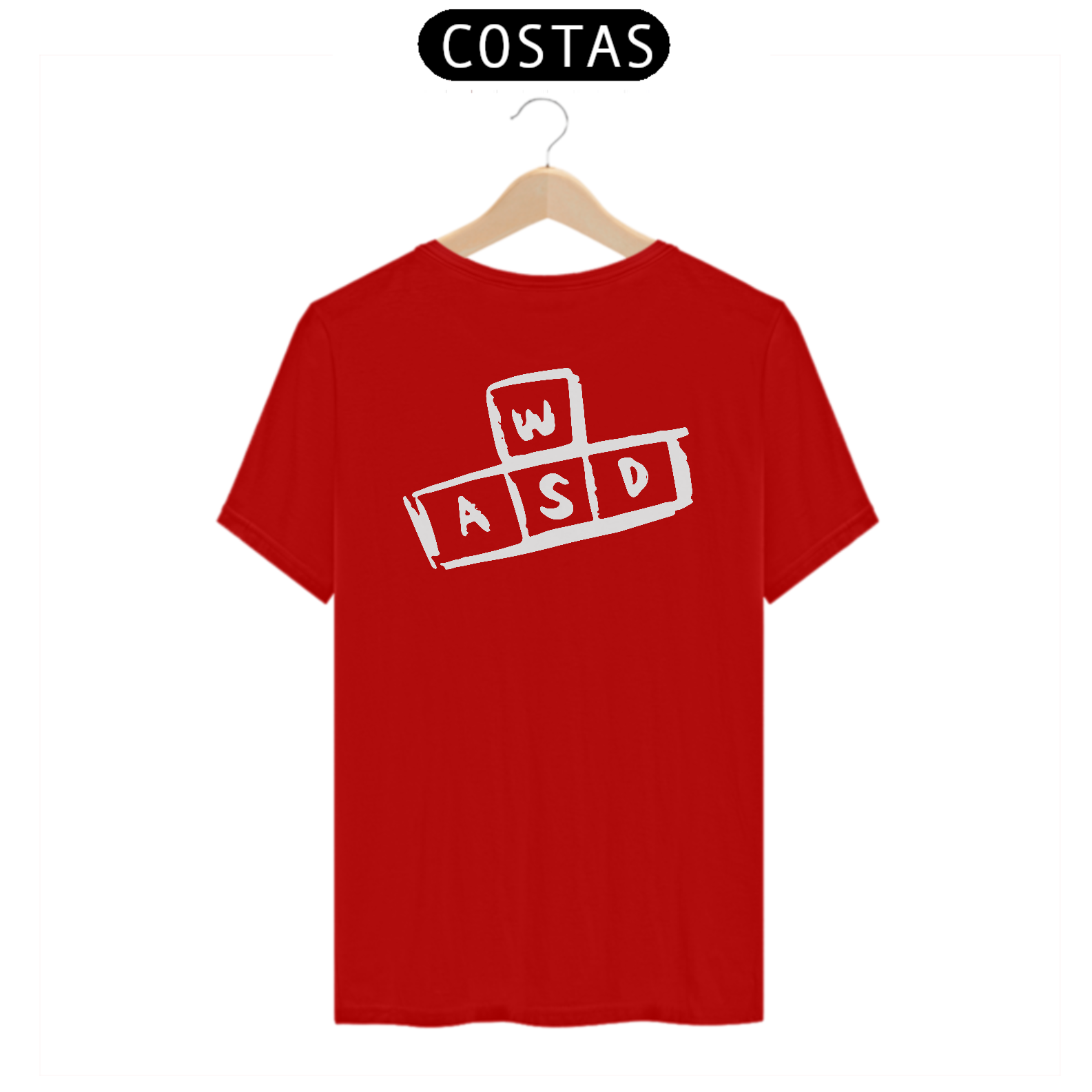 [Quality] Camiseta Gamer WASD