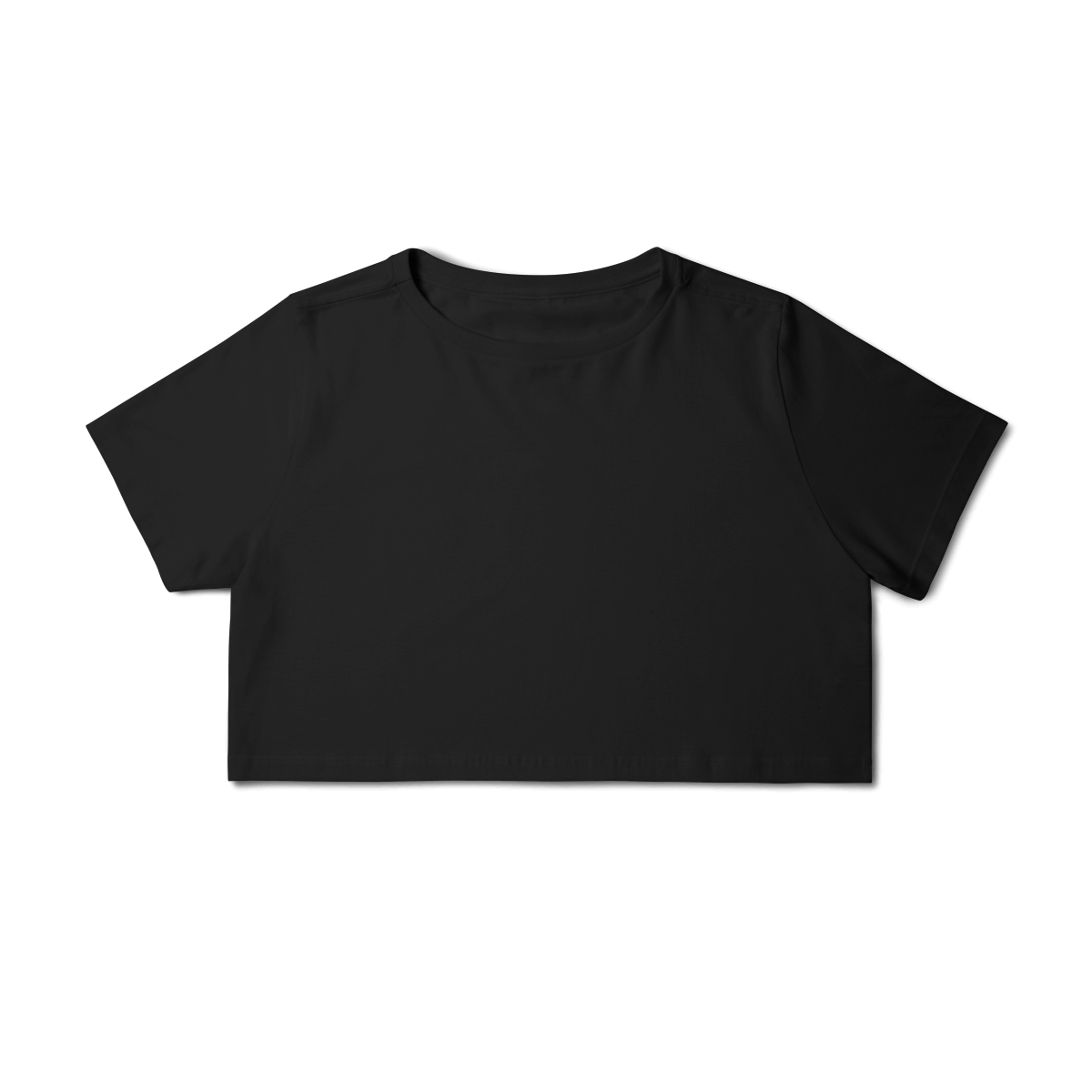 [Quality] Camisa Cropped Básica (Sem Estampa)