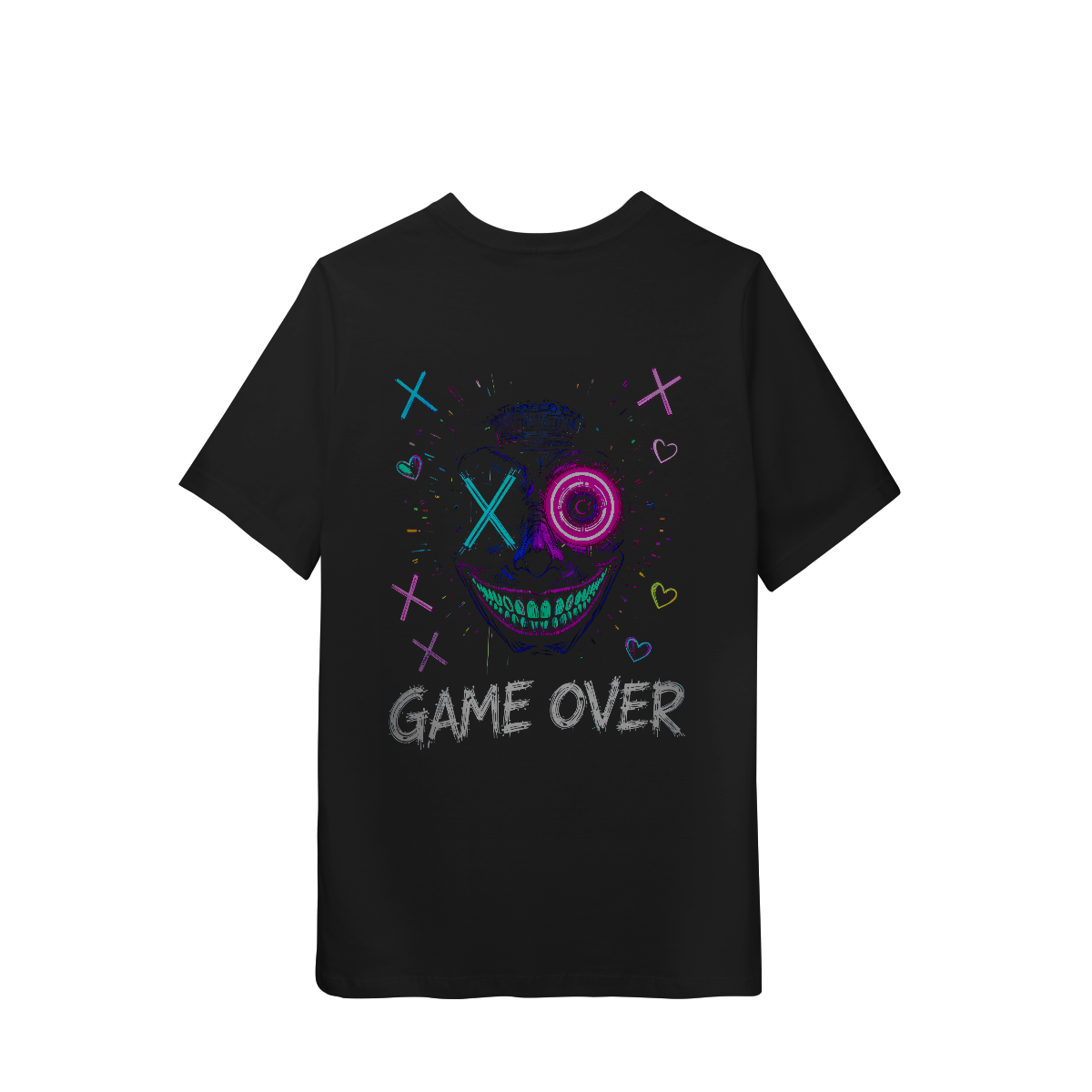 [Infantil] Camiseta Game Over (10 a 14 anos) - Costas