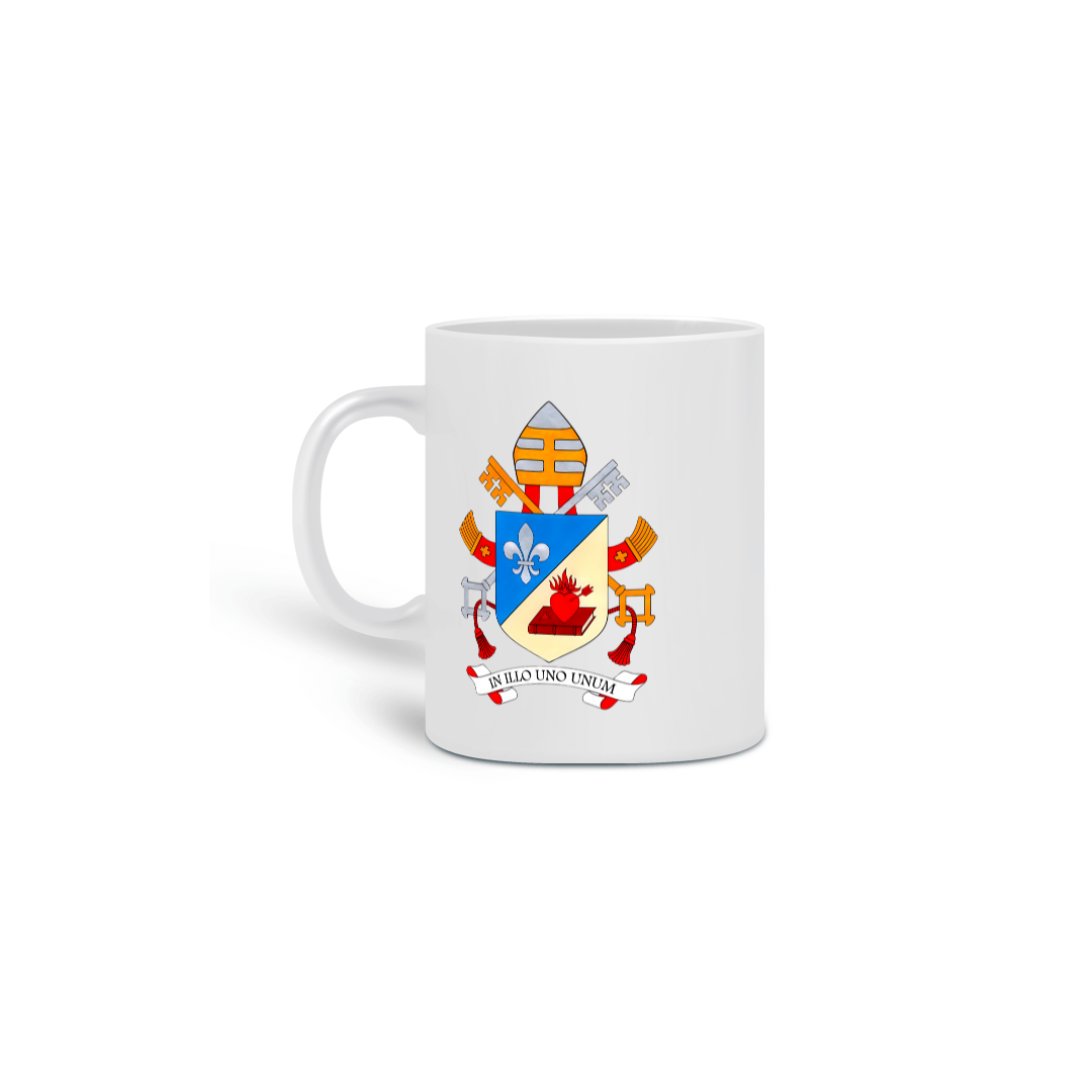 Caneca 2 Brasão Papa Leão XIV