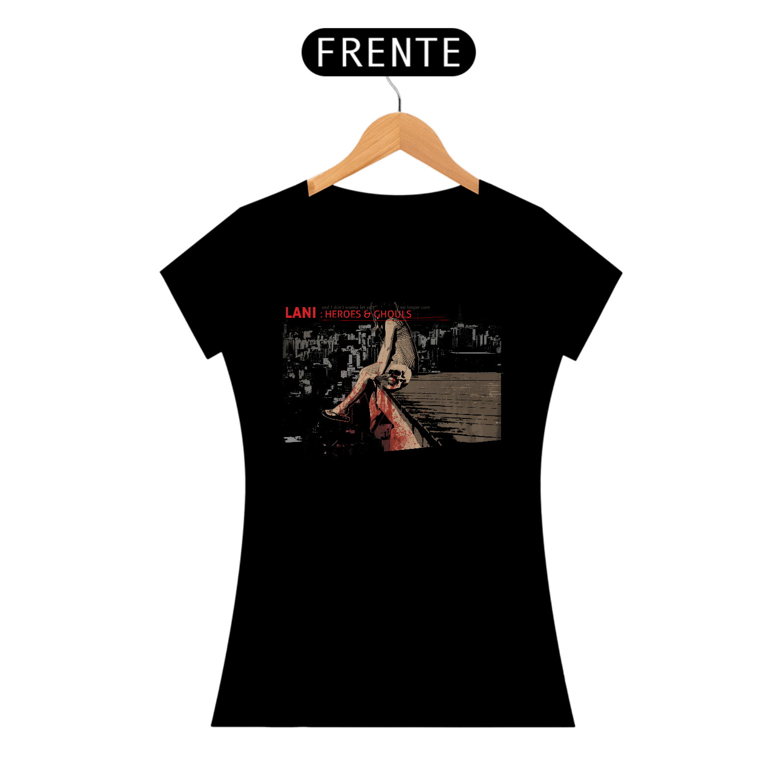 Autoral - Camiseta Babylong Fem. Lani Heroes & Ghouls