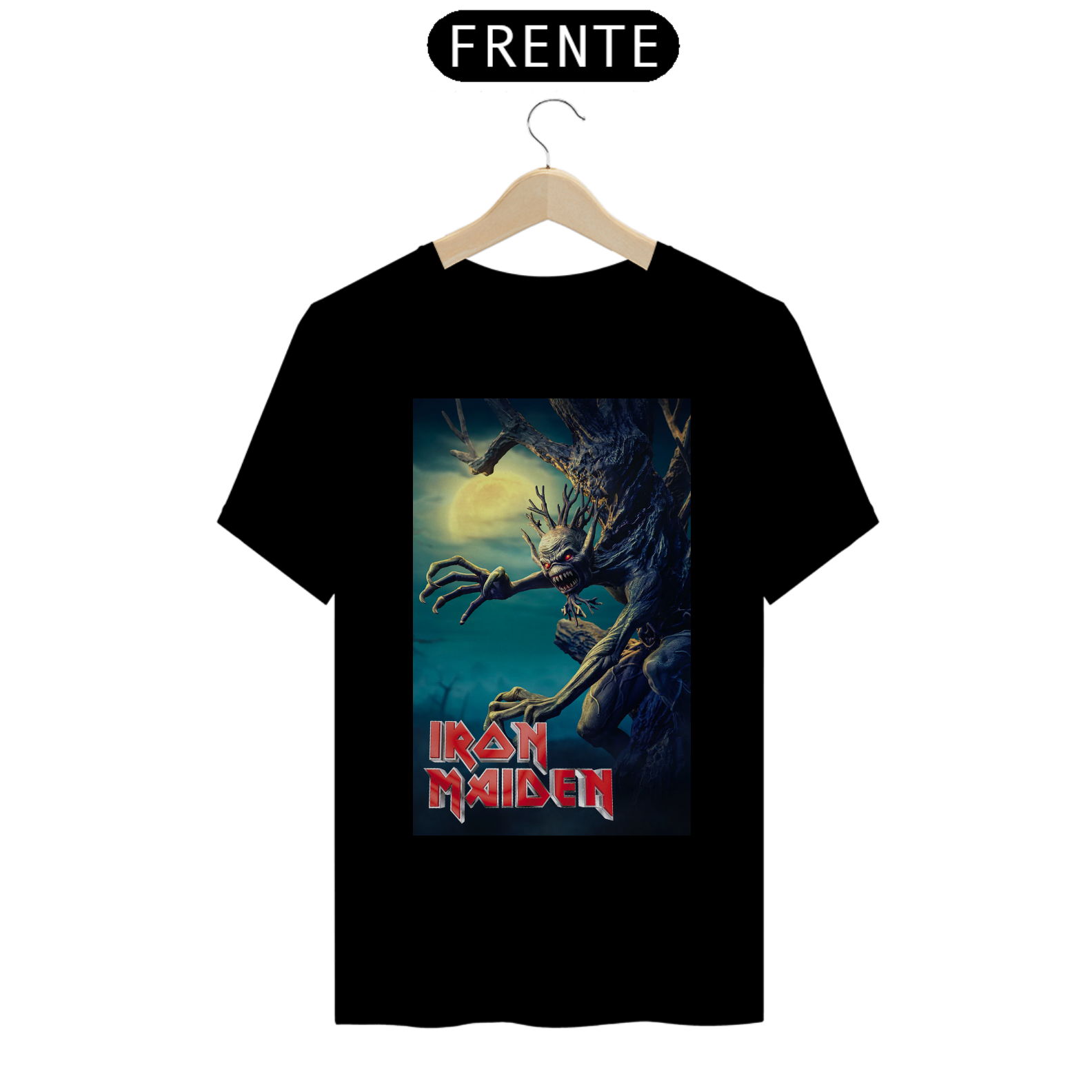 Camiseta Iron Maiden Fear of the Dark