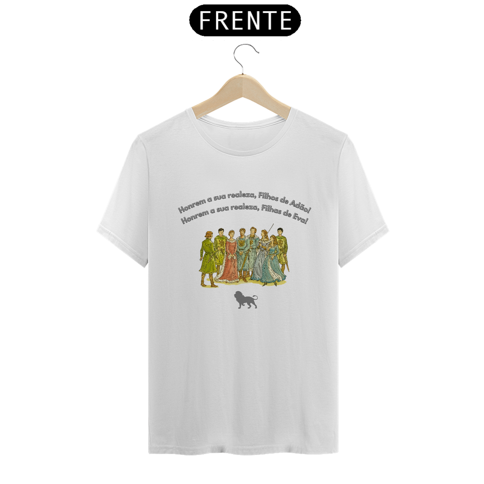 Camiseta Honrem Sua Realeza | Nerd Sideral