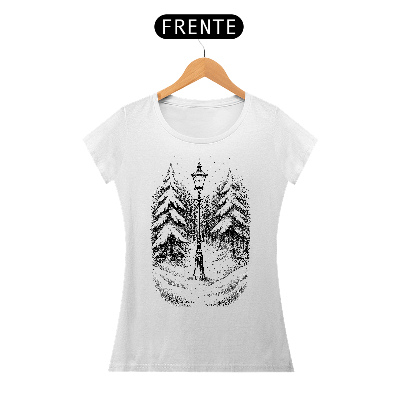 Camiseta Baby Look | O Lampião de Nárnia