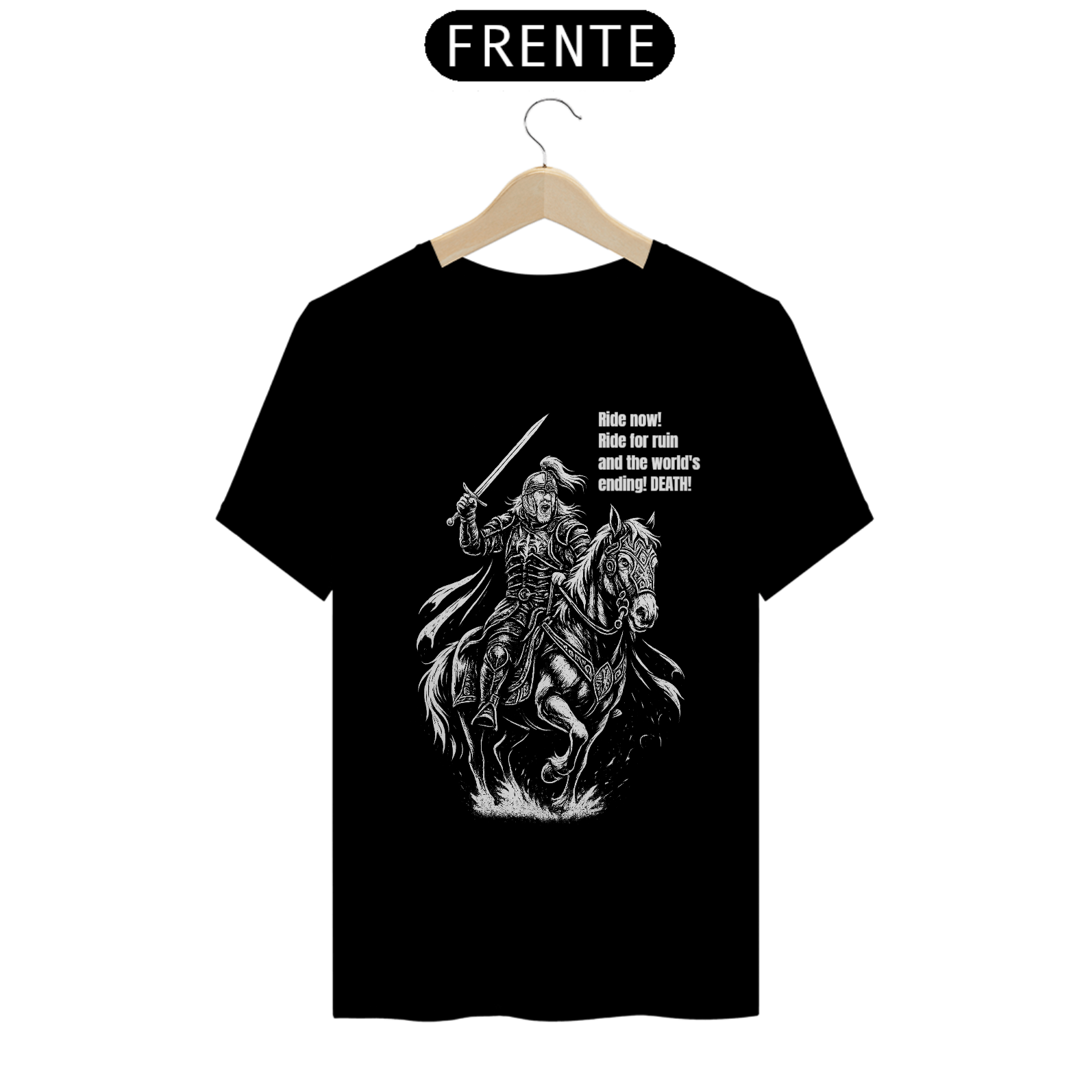 Camiseta Cavalguem Agora! – Nerd Sideral Marcha para o Fim do Mundo