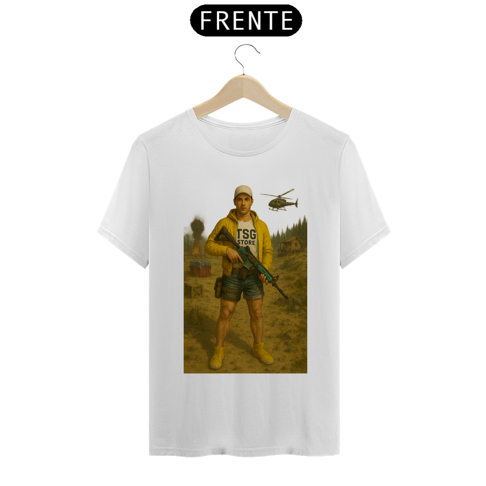 Camiseta TSG - Free Fire (T-Shirt Quality)