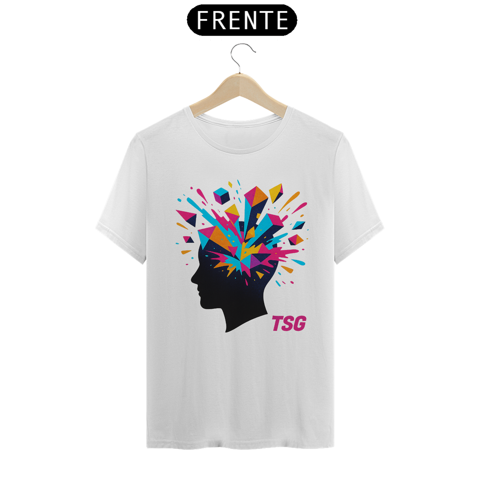Camiseta TSG - Criatividade em Colapso (T-Shirt Quality)