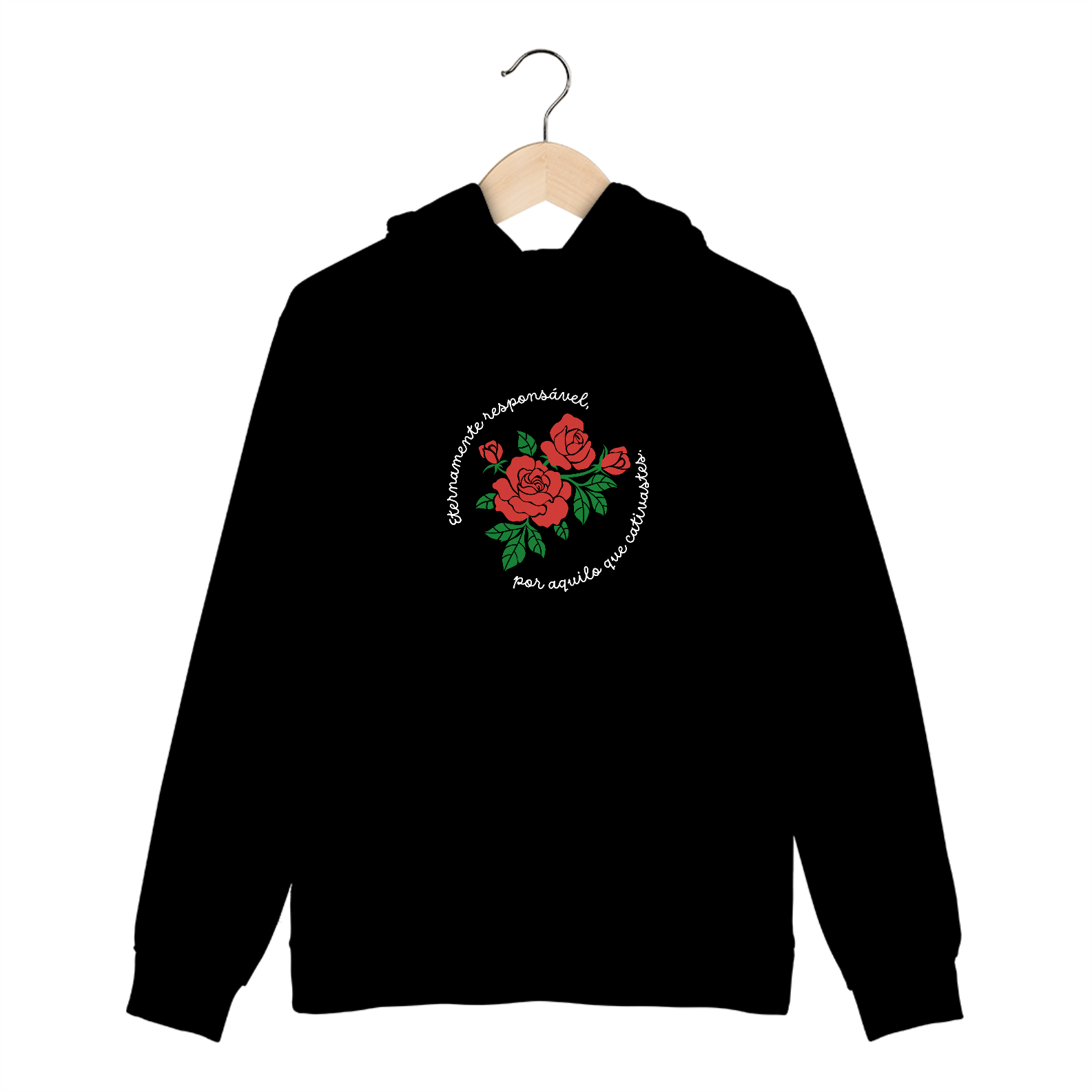 Moletom Canguru - flores