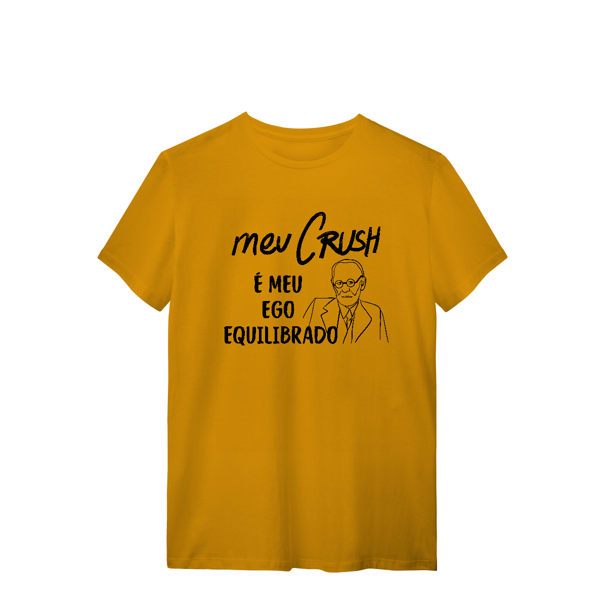 Camiseta - Meu crush é meu ego equilibrado. 