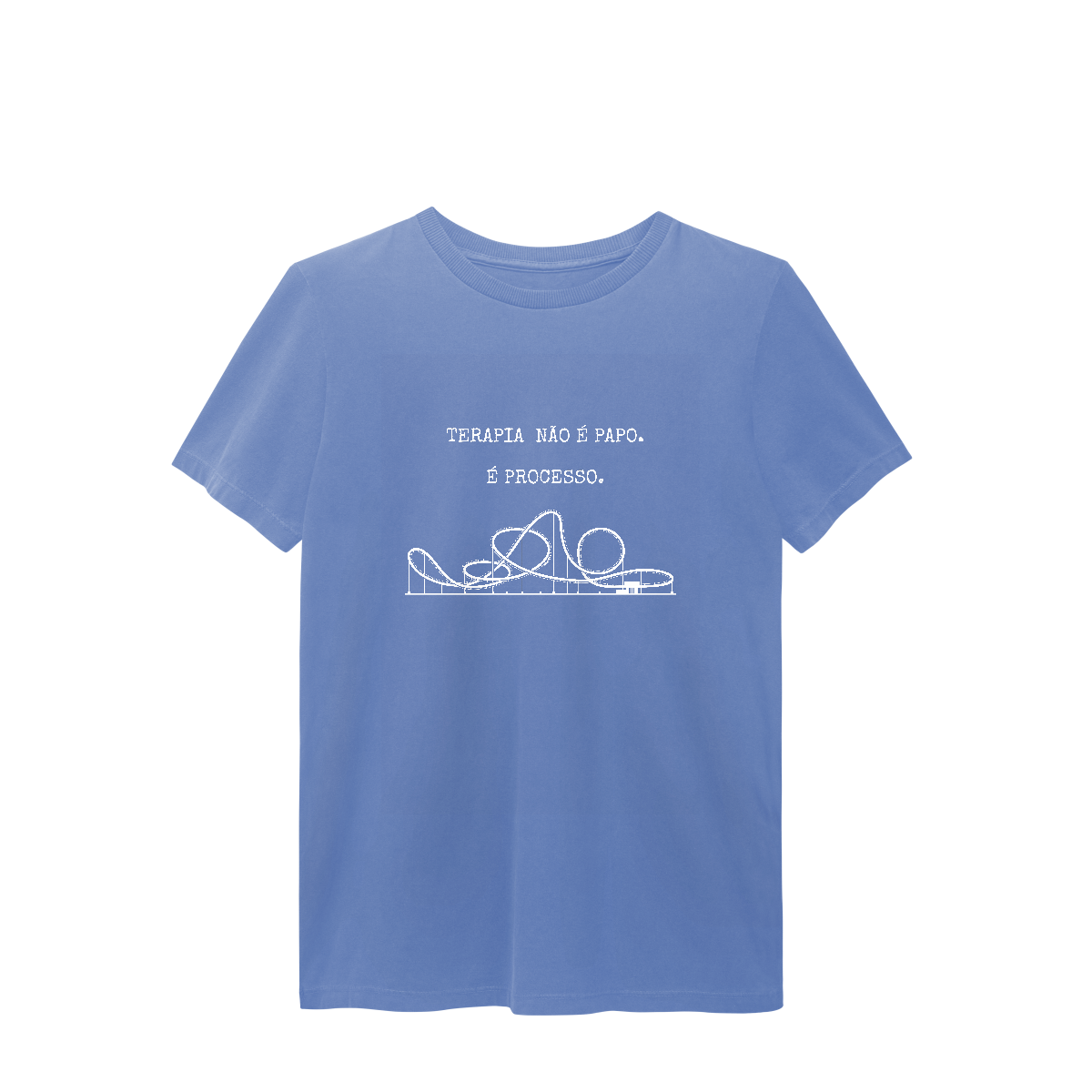 Camiseta Estonada - Terapia não é papo. É processo.
