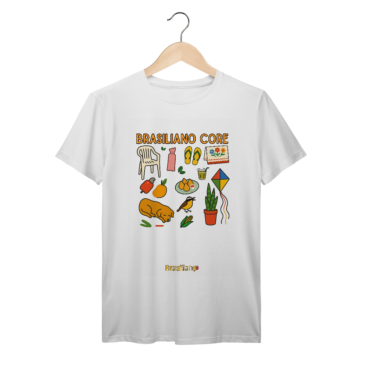Camiseta Brasiliano Core