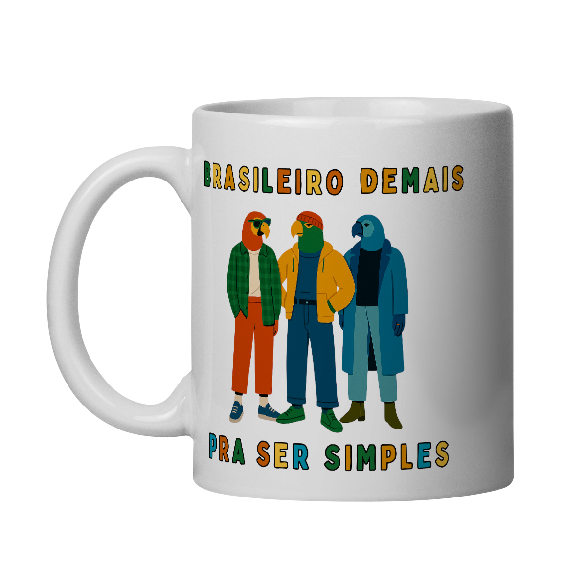 Caneca Brasileiro Demais