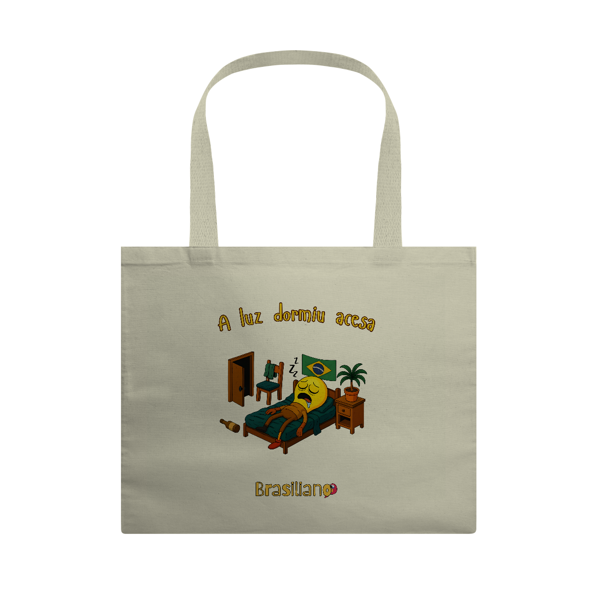 Ecobag A luz dormiu acesa