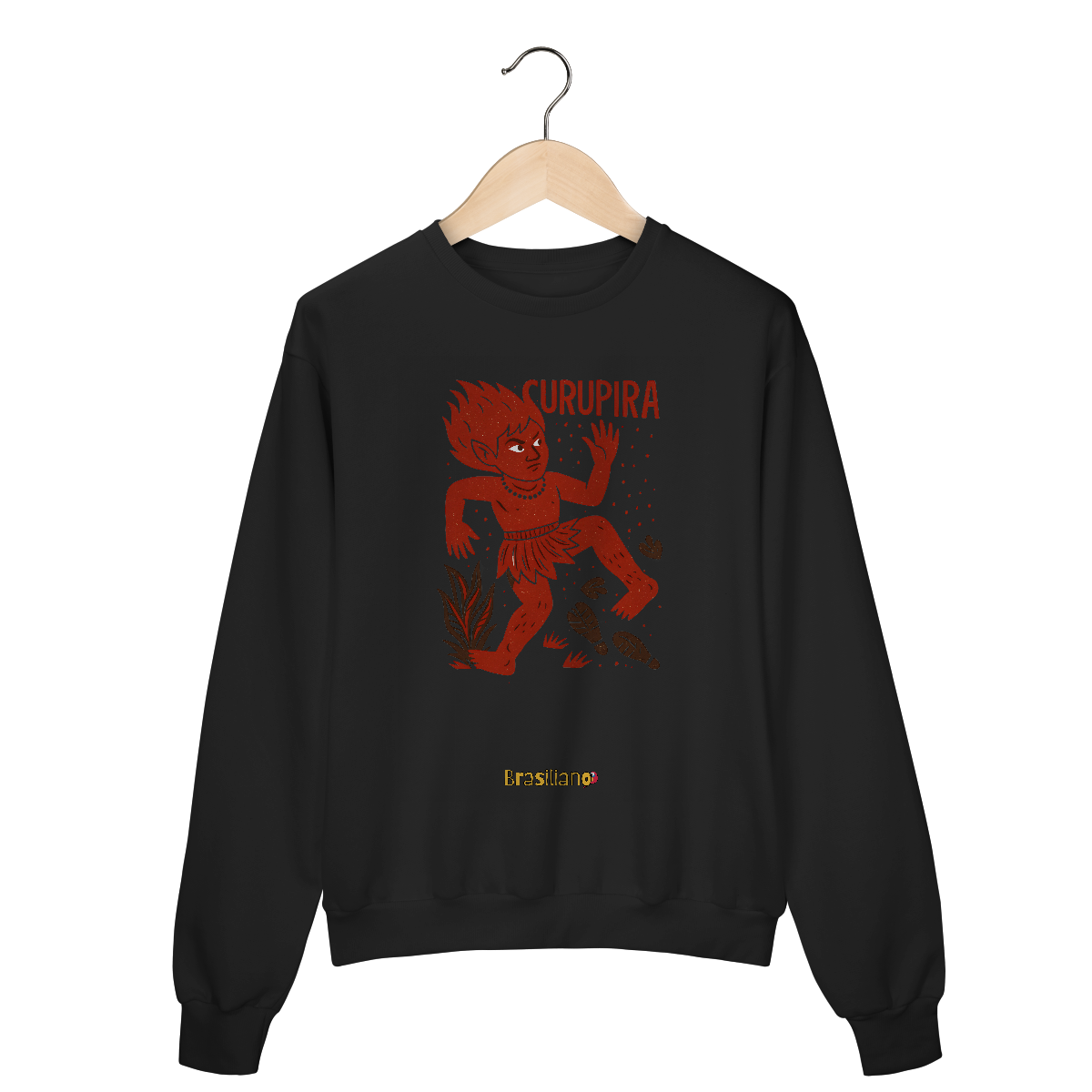 Moletom Fechado Curupira