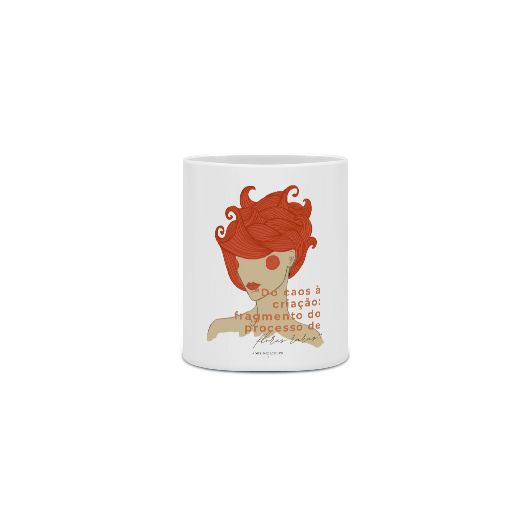 Caneca Cerâmica Cabeça Caos