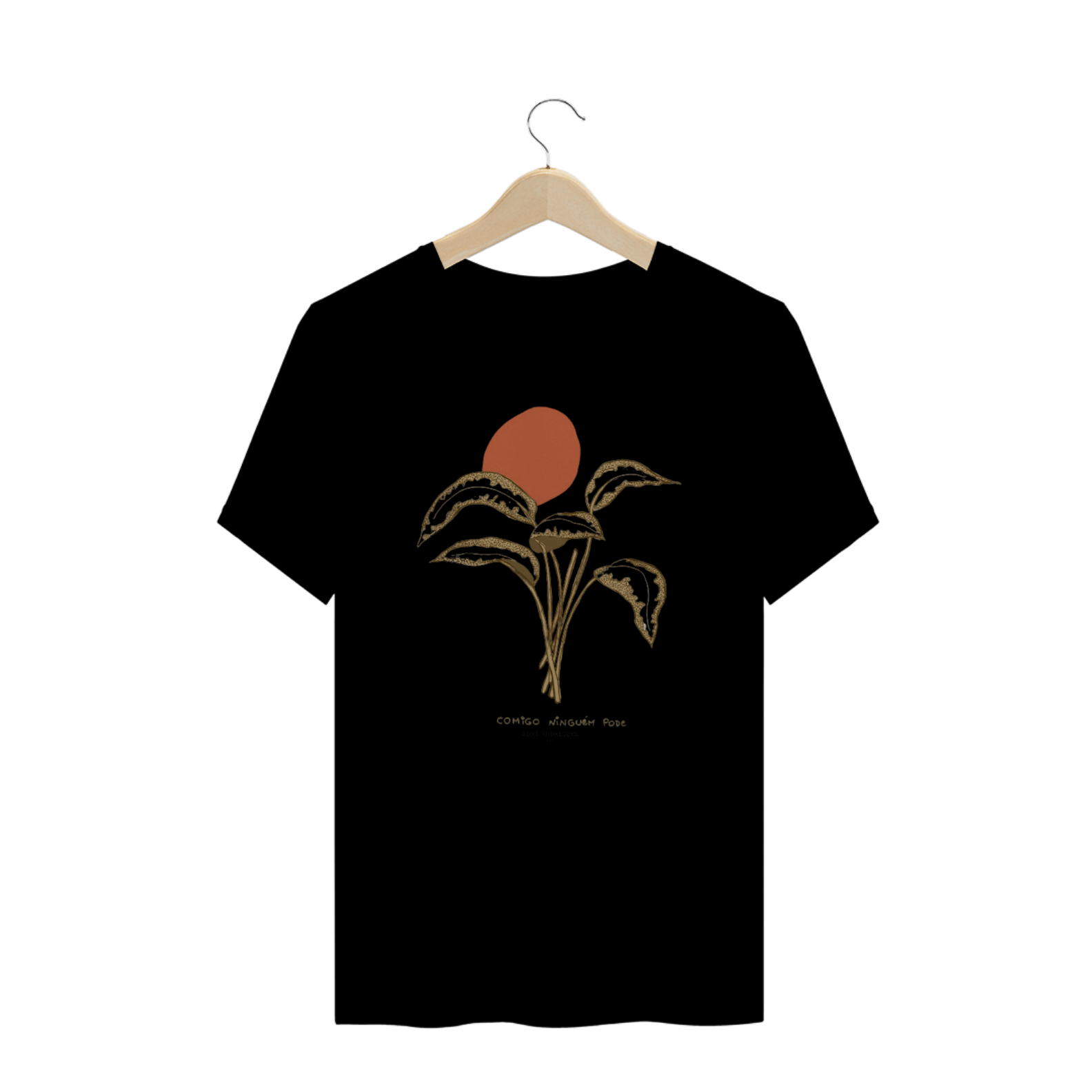Camiseta Plus Size Comigo