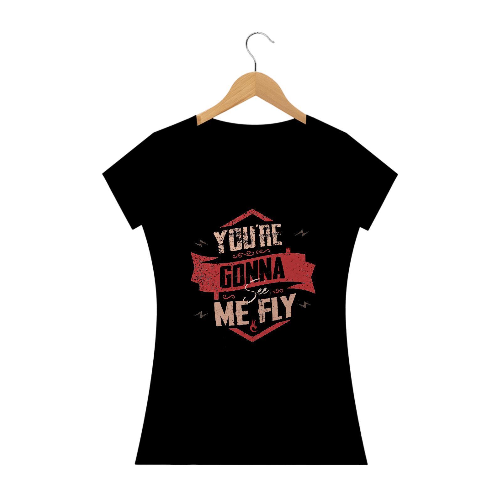 Nome do produto  Camiseta Baby Look Fly