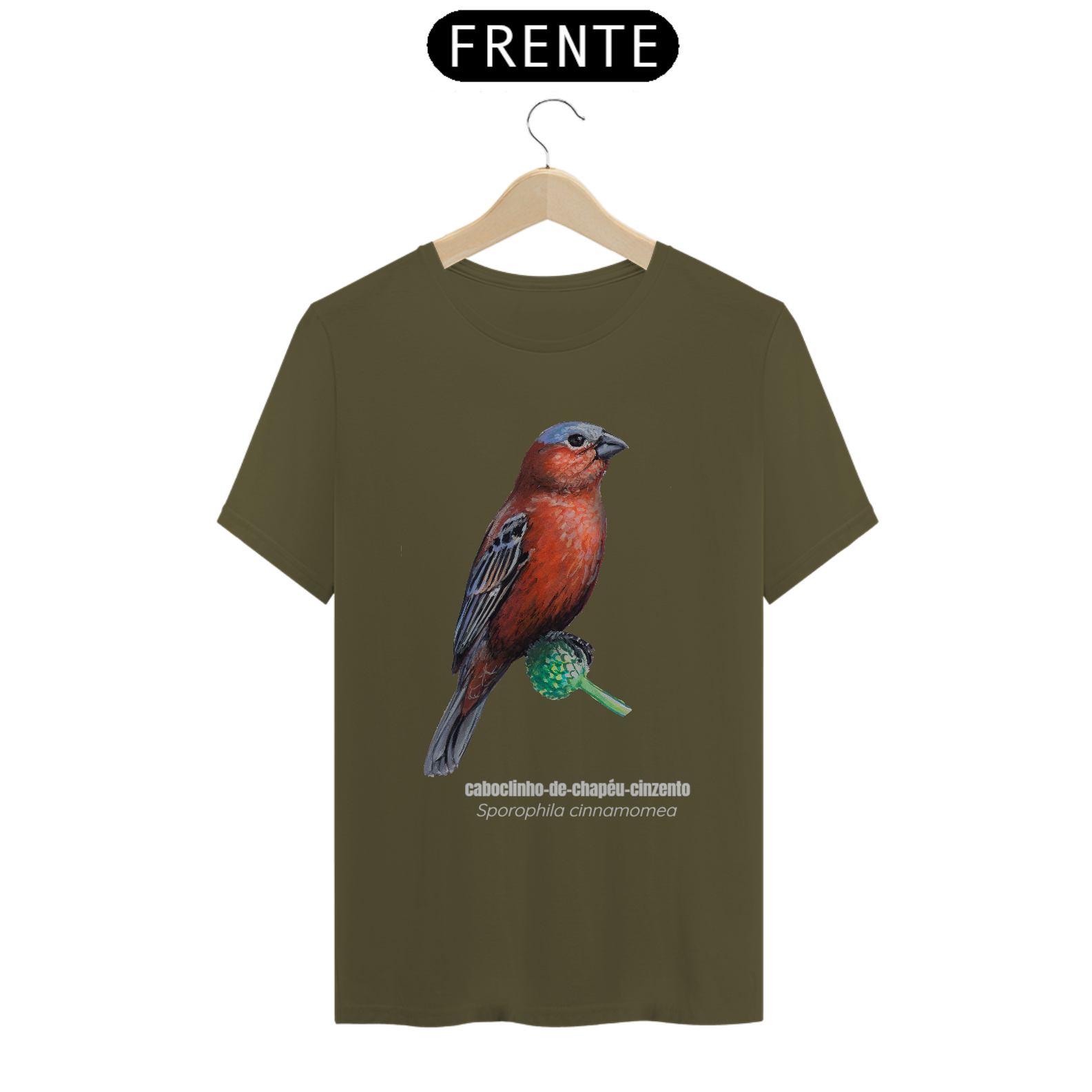 Camiseta Sporophila cinnamomea