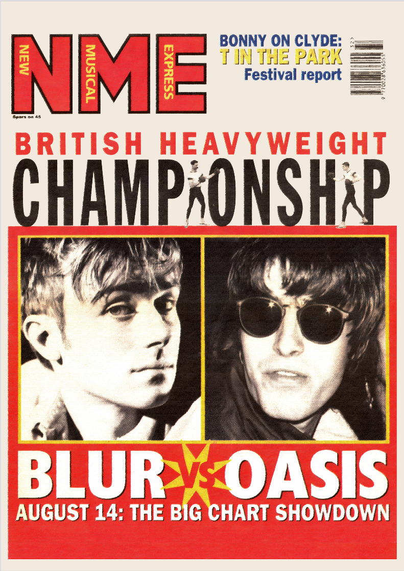 [Pôster] BLUR VS OASIS