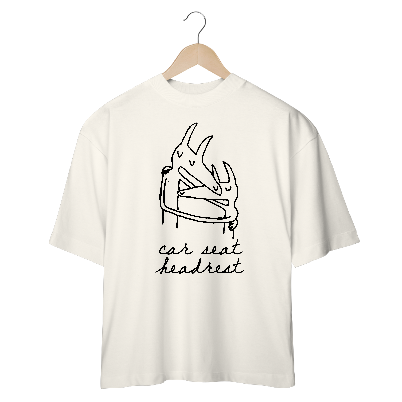 [Oversized] CAR SEAT HEADREST