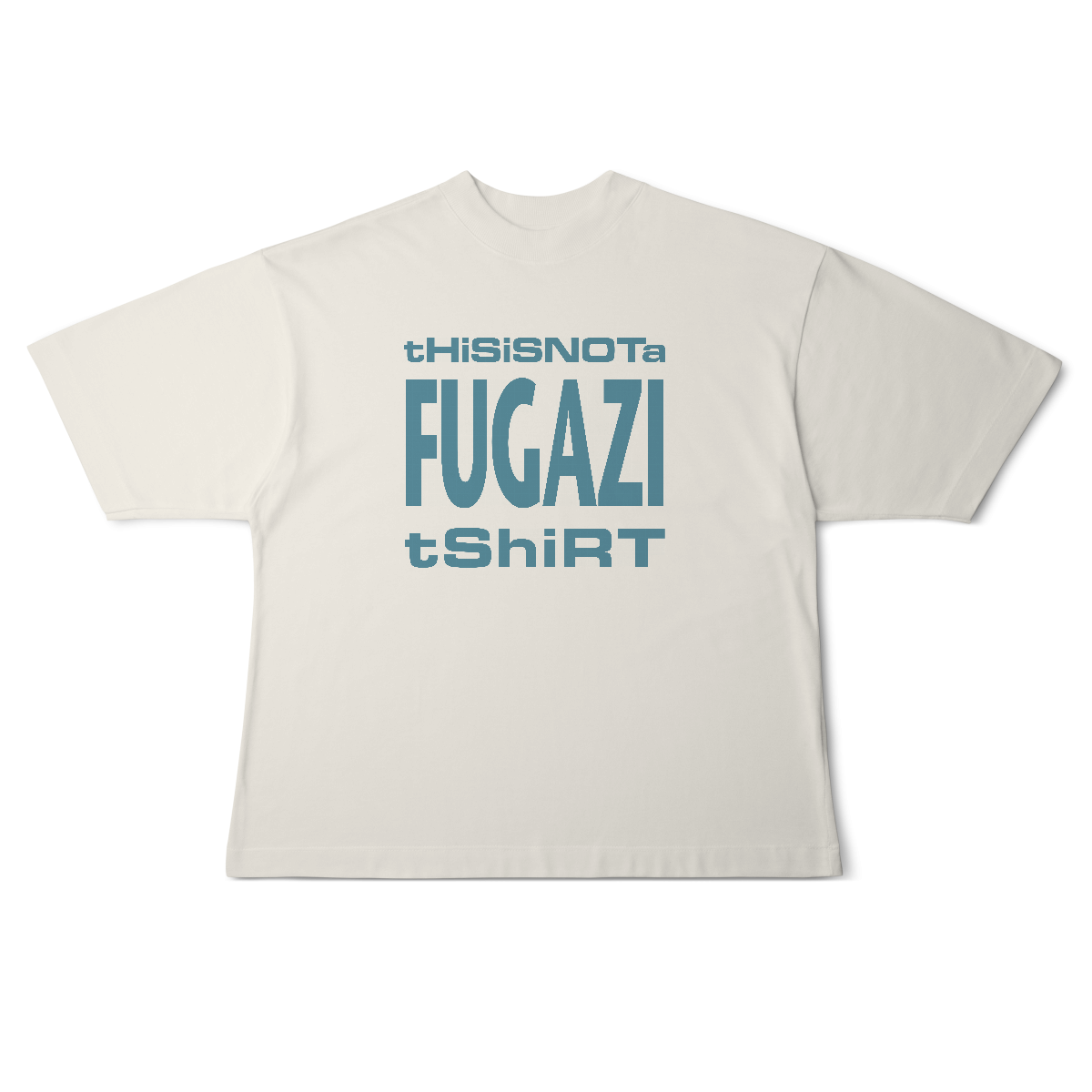 [Oversized] THIS IS NOT A FUGAZI TSHIRT