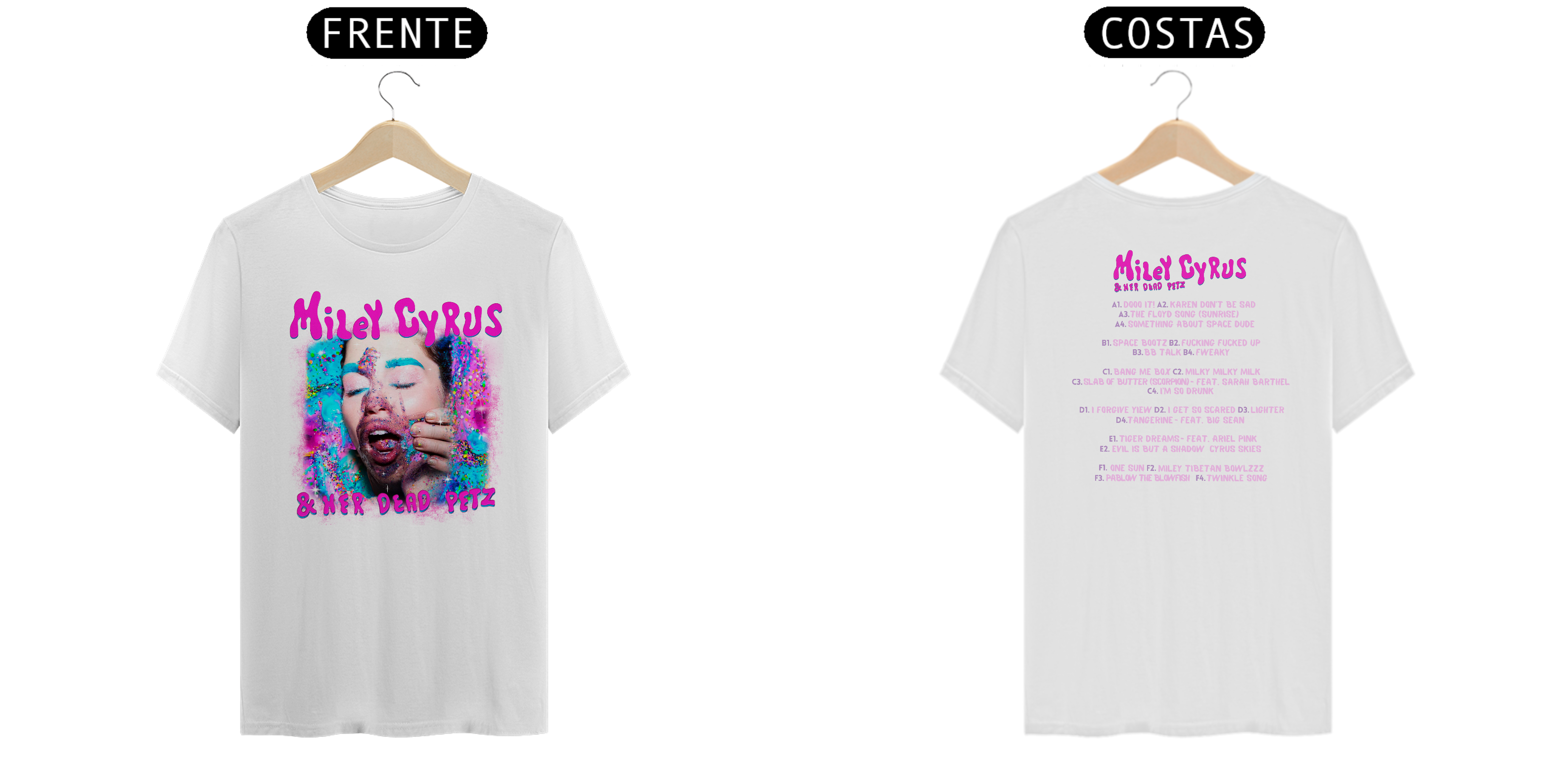 Camiseta Miley Cyrus - Miley Cyrus & Her Dead Petz 