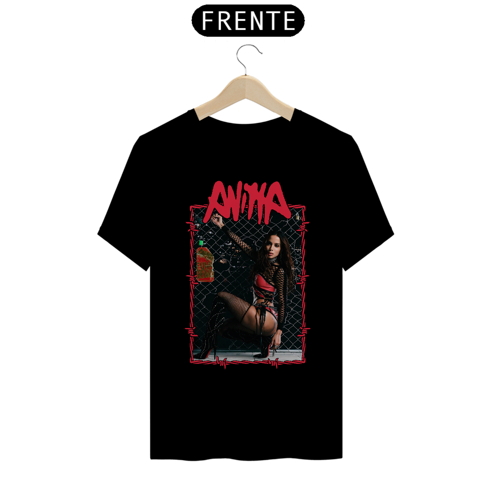 Camiseta Anitta - Funk Generation Red