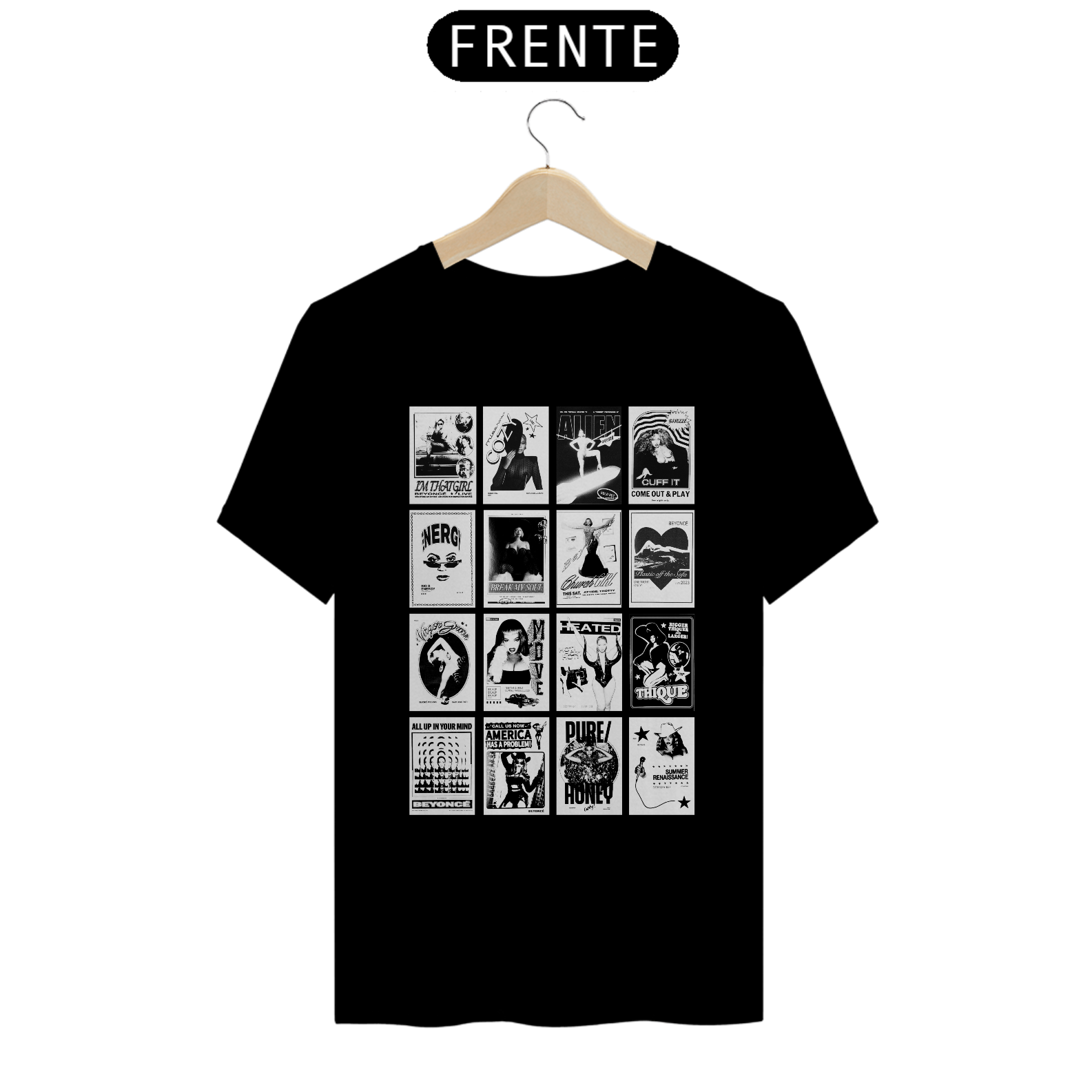 Camiseta Beyoncé - Renaissance Cards