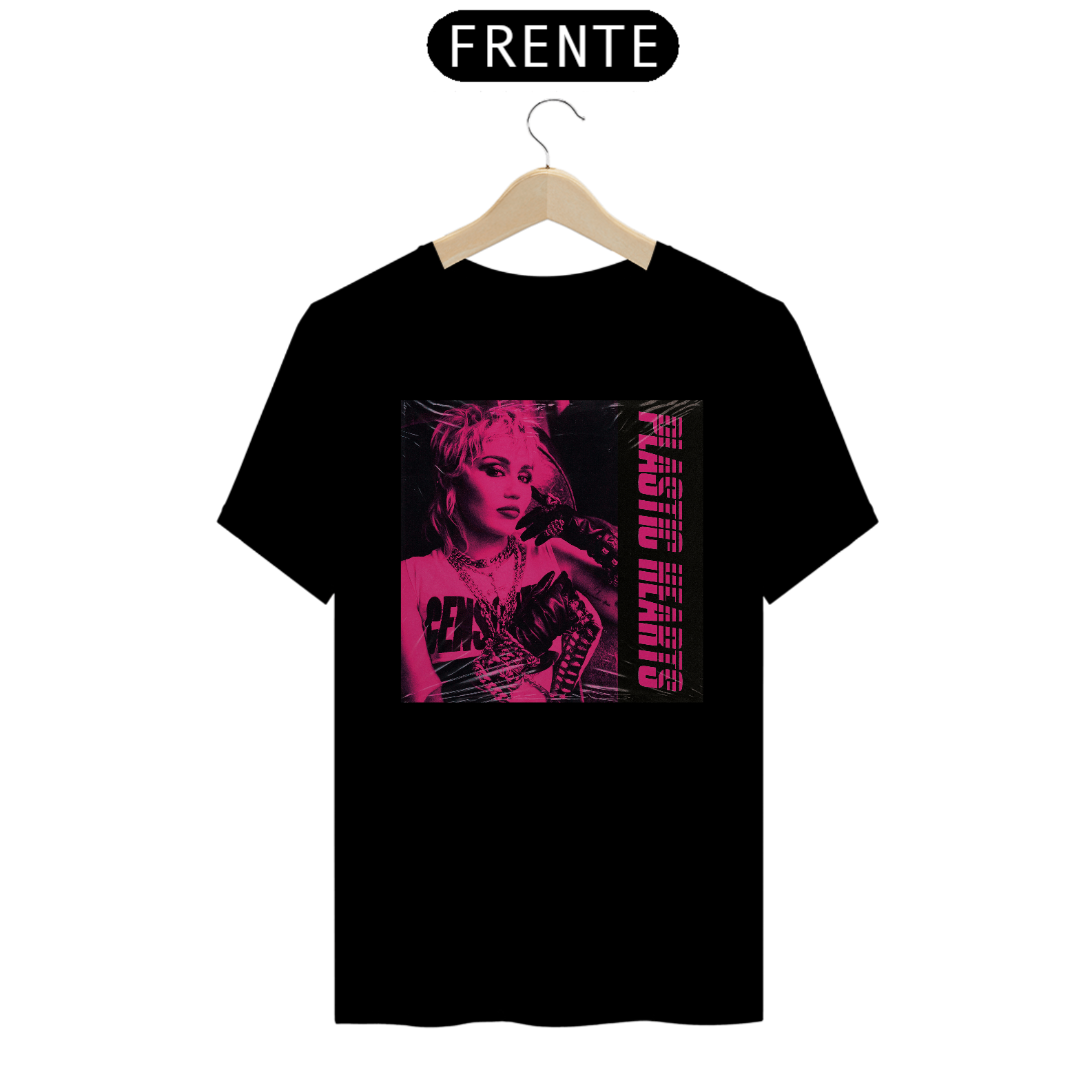 Camiseta Miley Cyrus - Plastic Hearts