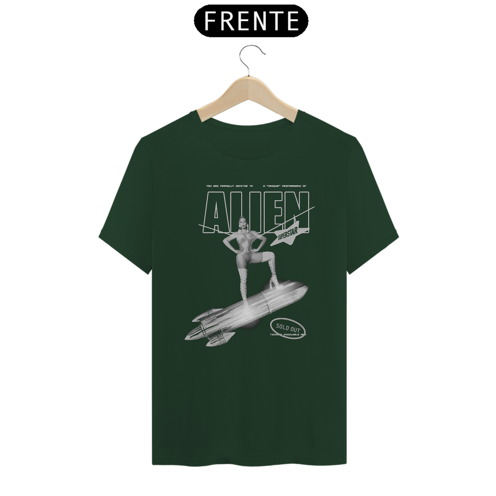 Camiseta Beyoncé - Alien Superstar Rocket