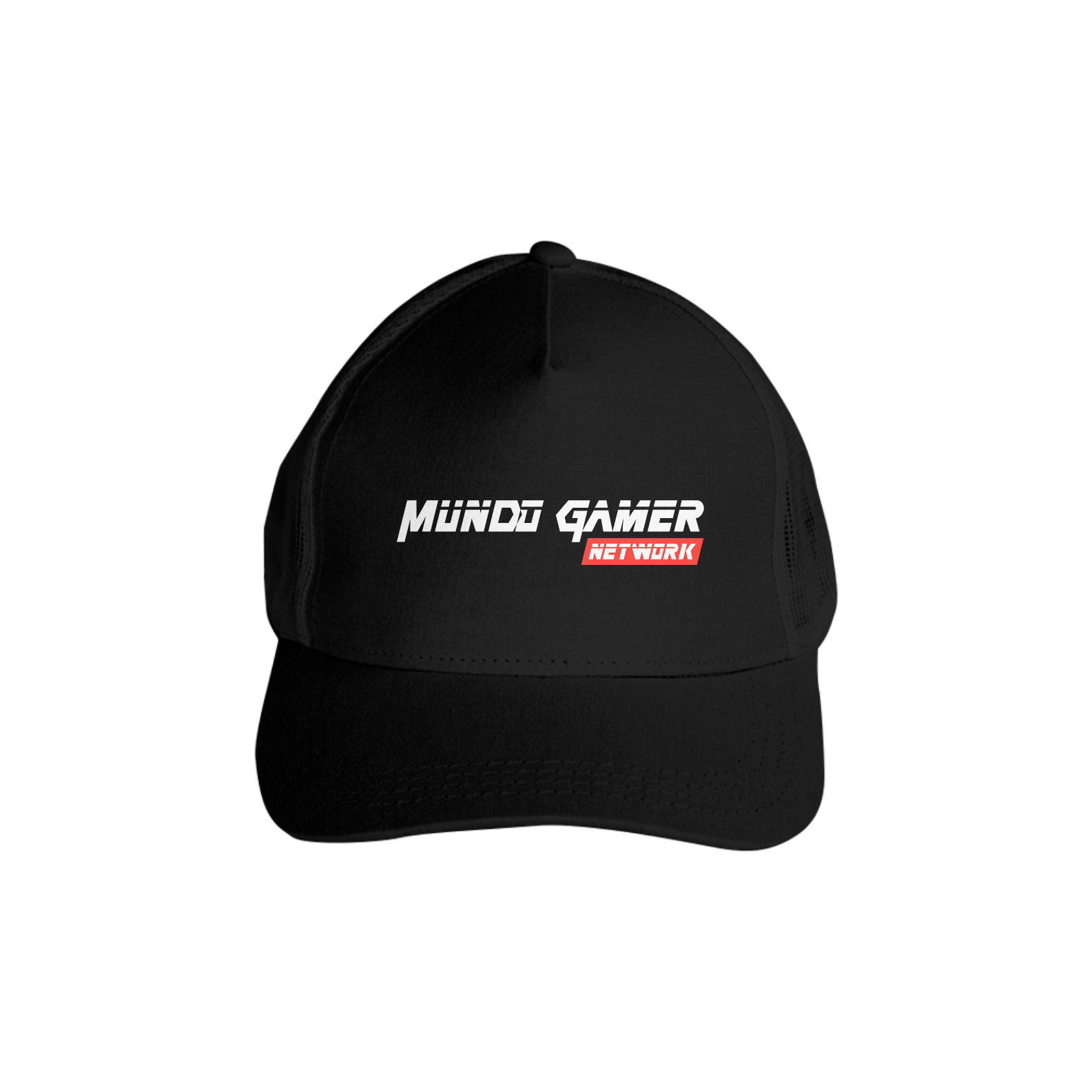 BONÉ MGN AMERICANO COM TELA - PRETO