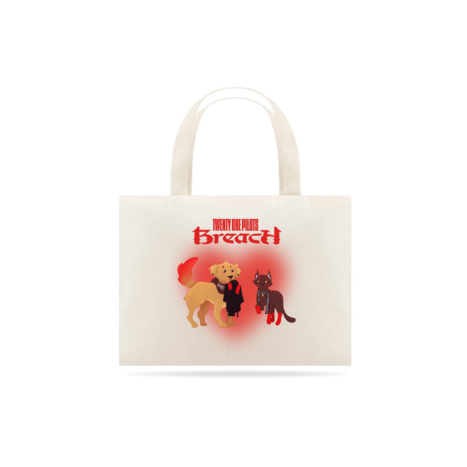 ECOBAG - CATY & SPOOKY JIM | TWENTY ONE PILOTS