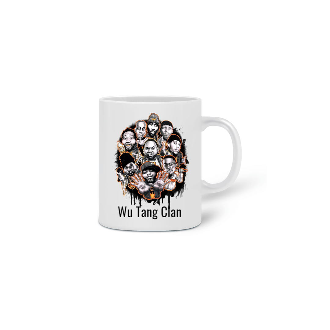 Caneca WUTANG Draw Grafite