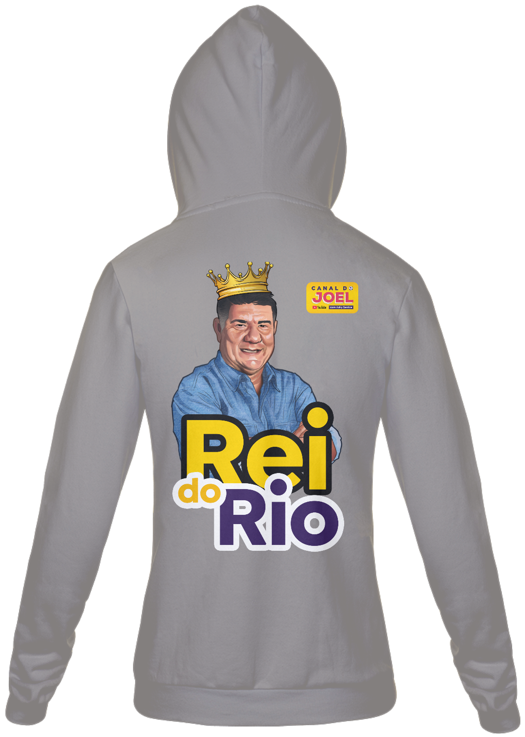 Casaco do Canal | Papai é Rei | Casaco de Moletom Masculino