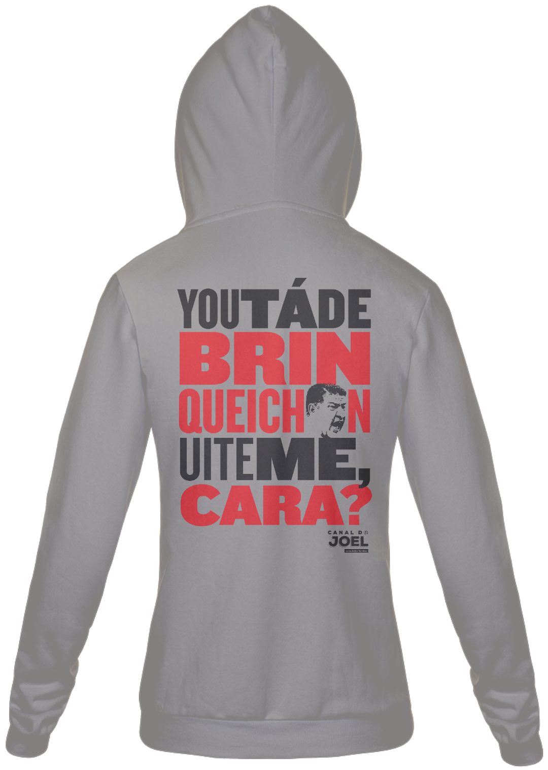 Casaco do Canal |  You tá de Brinqueichon uite me cara? | Casaco de Moletom Masculino