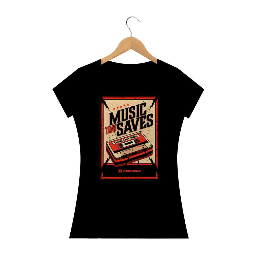 Nome do produto  Camiseta Baby Look Tape