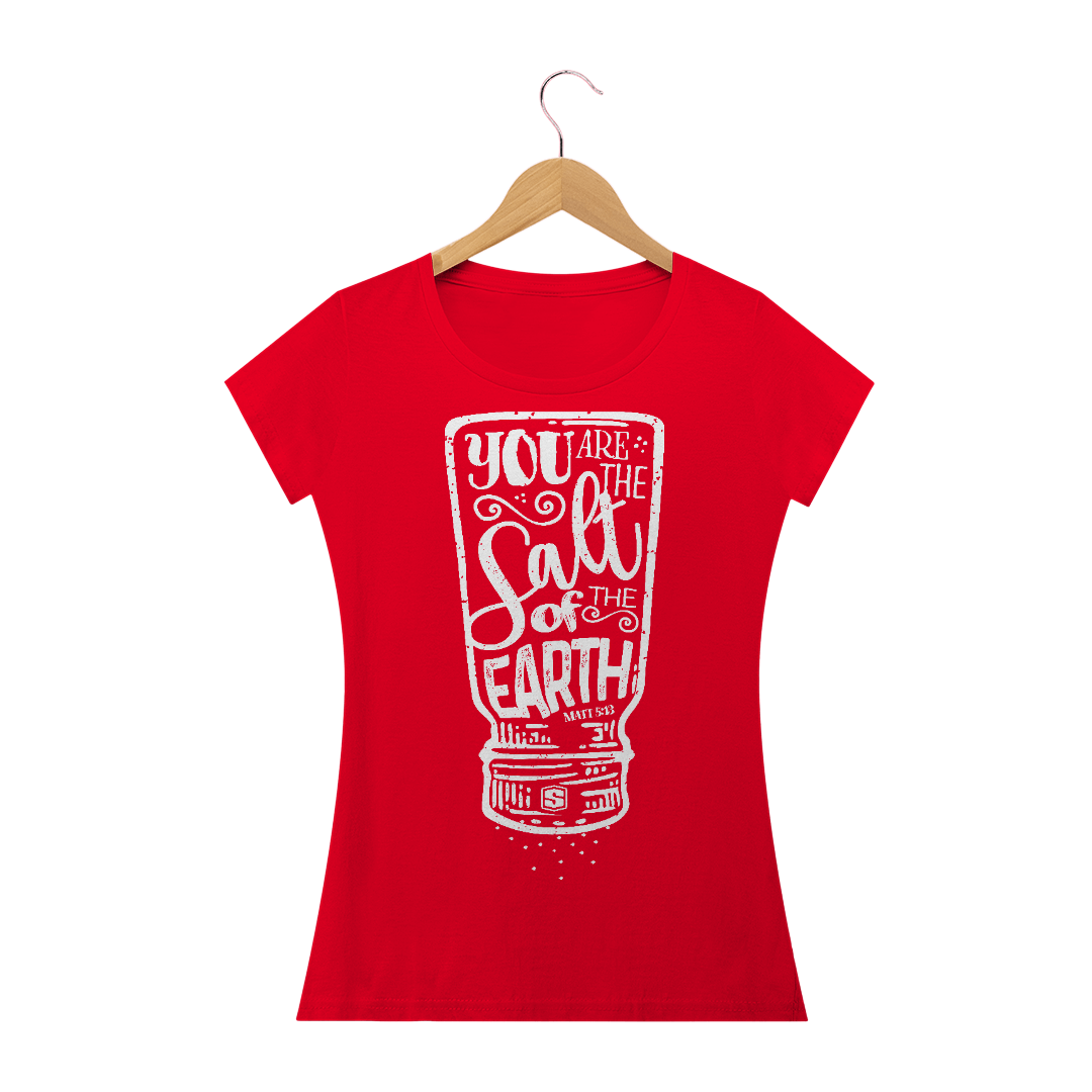 Nome do produto  Camiseta Baby Look Sacrovia Sal da Terra