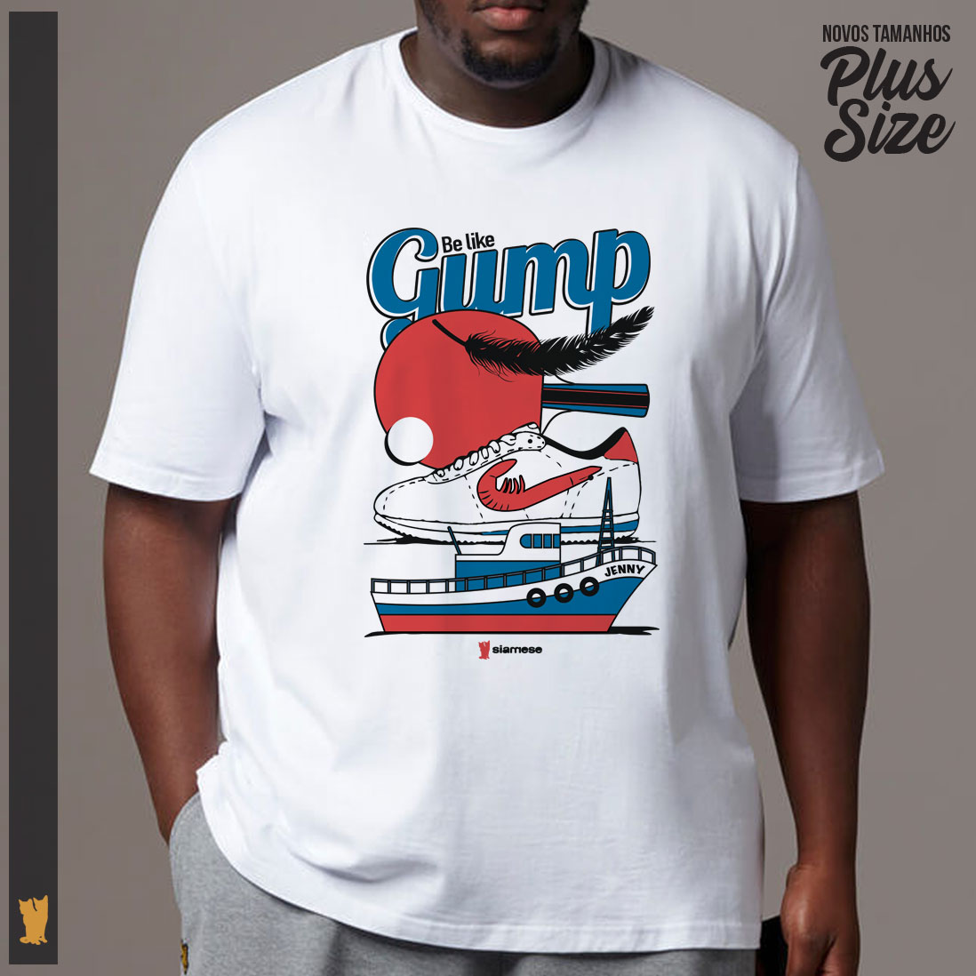SIAMESE PLUS SIZE FORREST GUMP