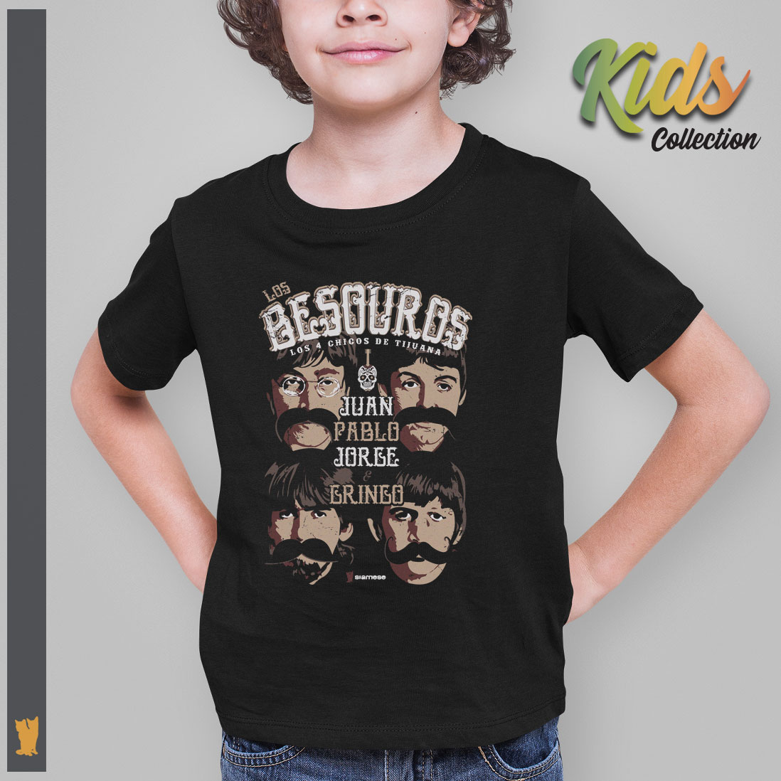 SIAMESE KIDS BEATLES LOS BESOUROS