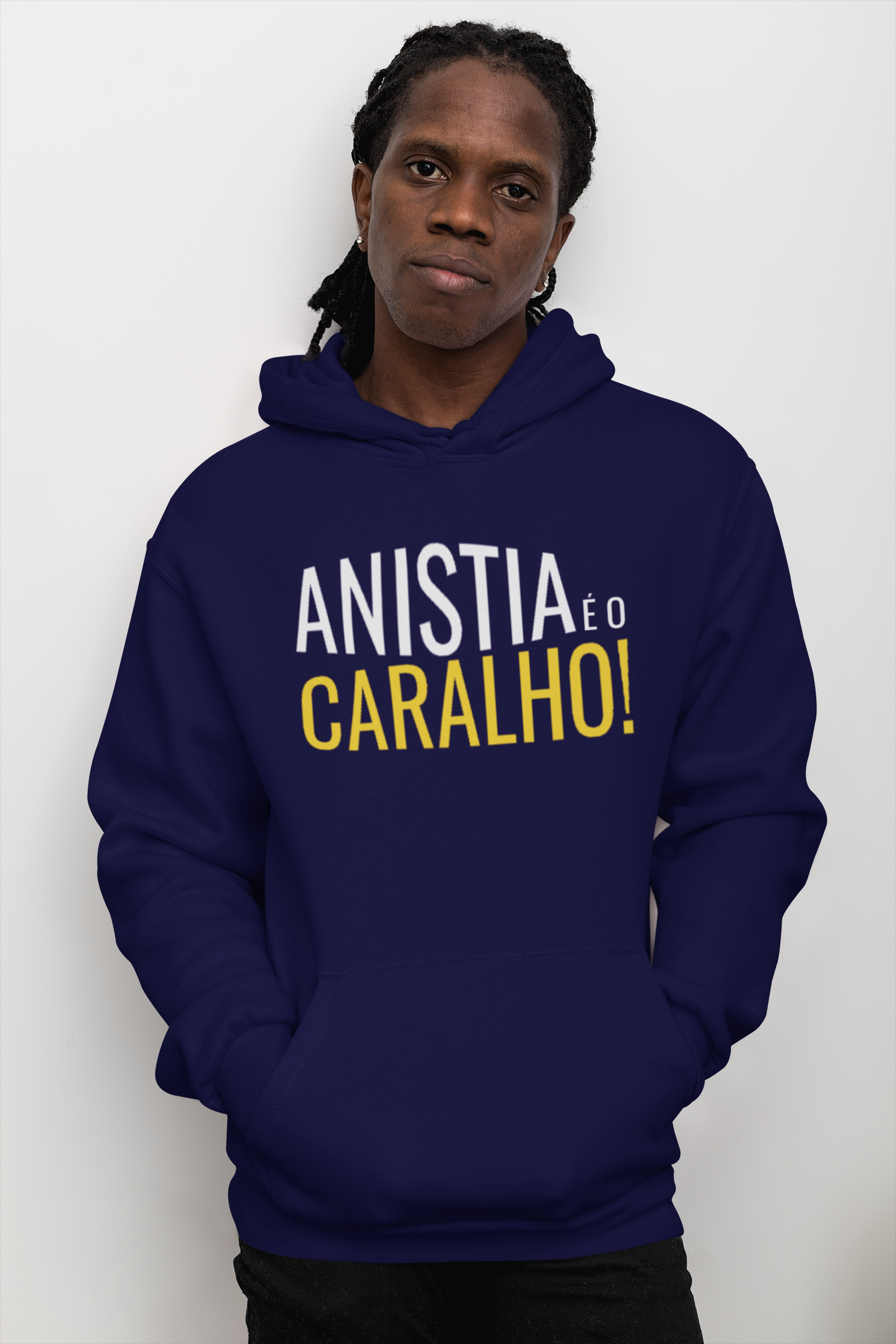 Moletom Canguru Prime Anistia é o C*ralho
