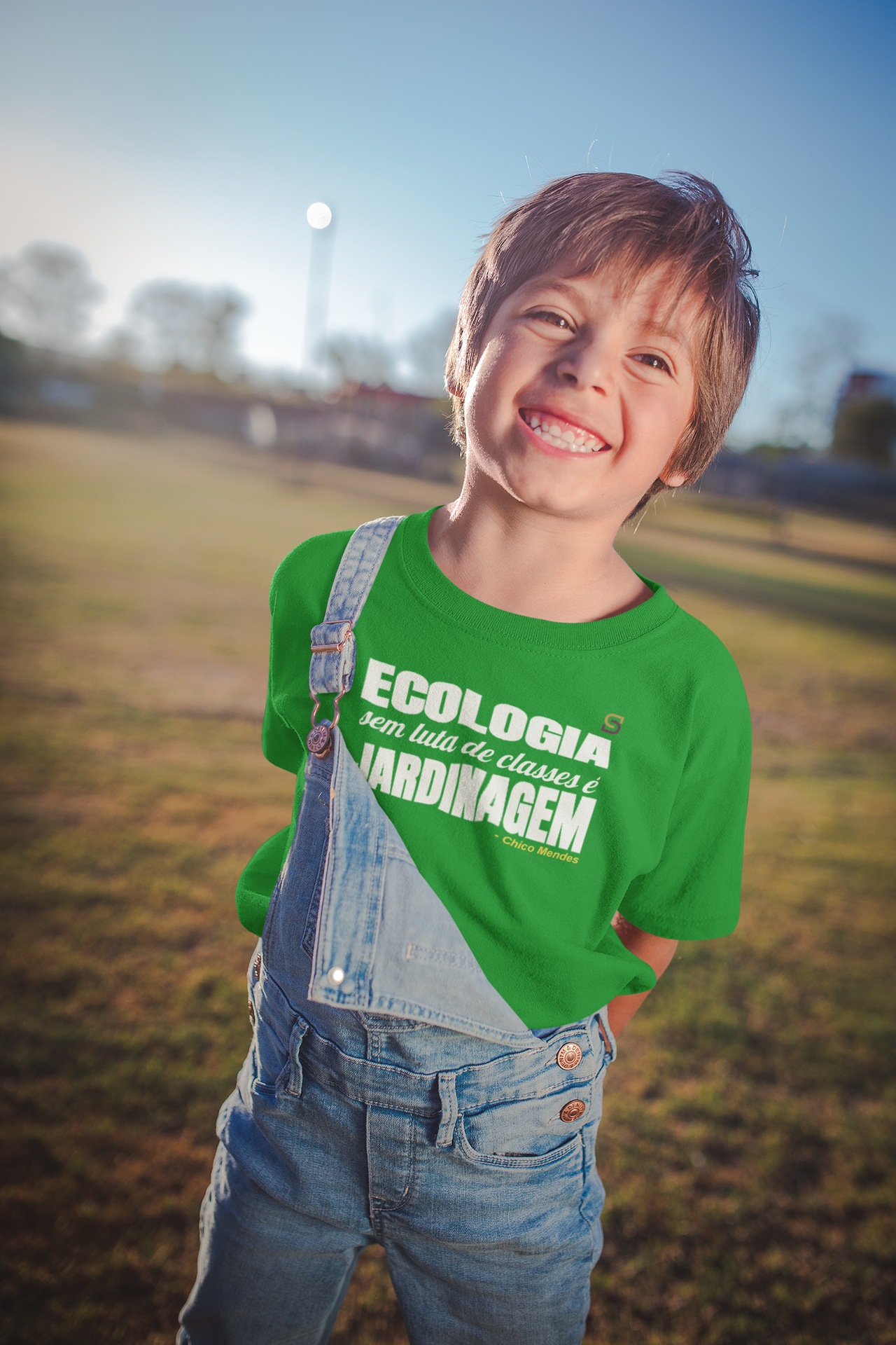 T-shirt Tradicional Infantil Classic Ecologia