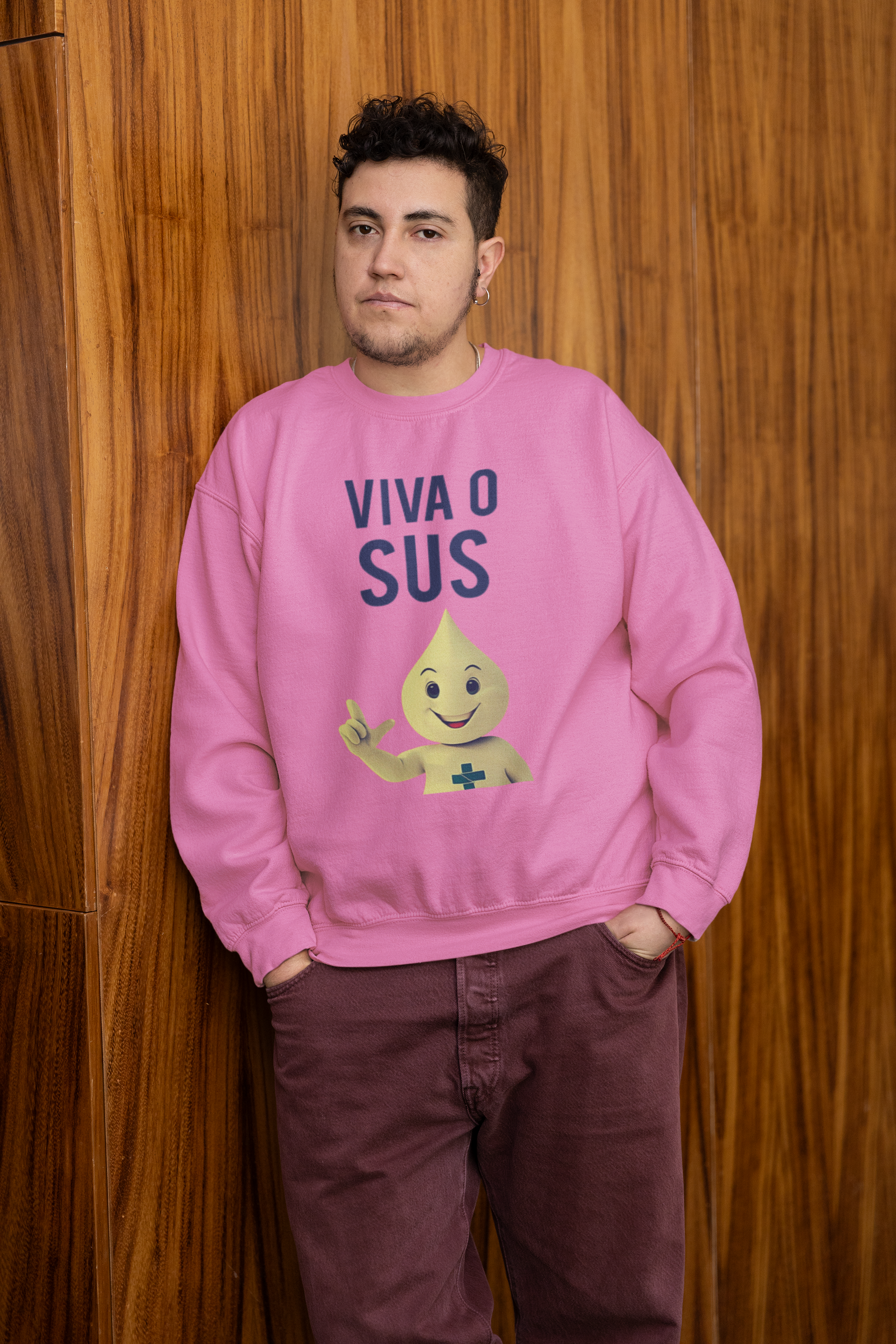 Moletom UNISSEX Viva o SUS!