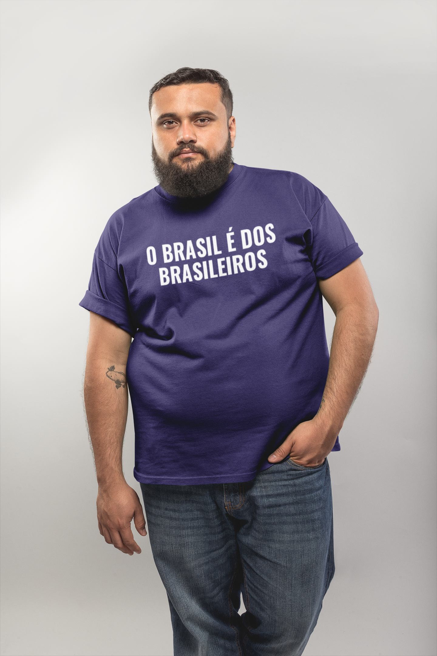 T-shirt Plus Size BRASIL